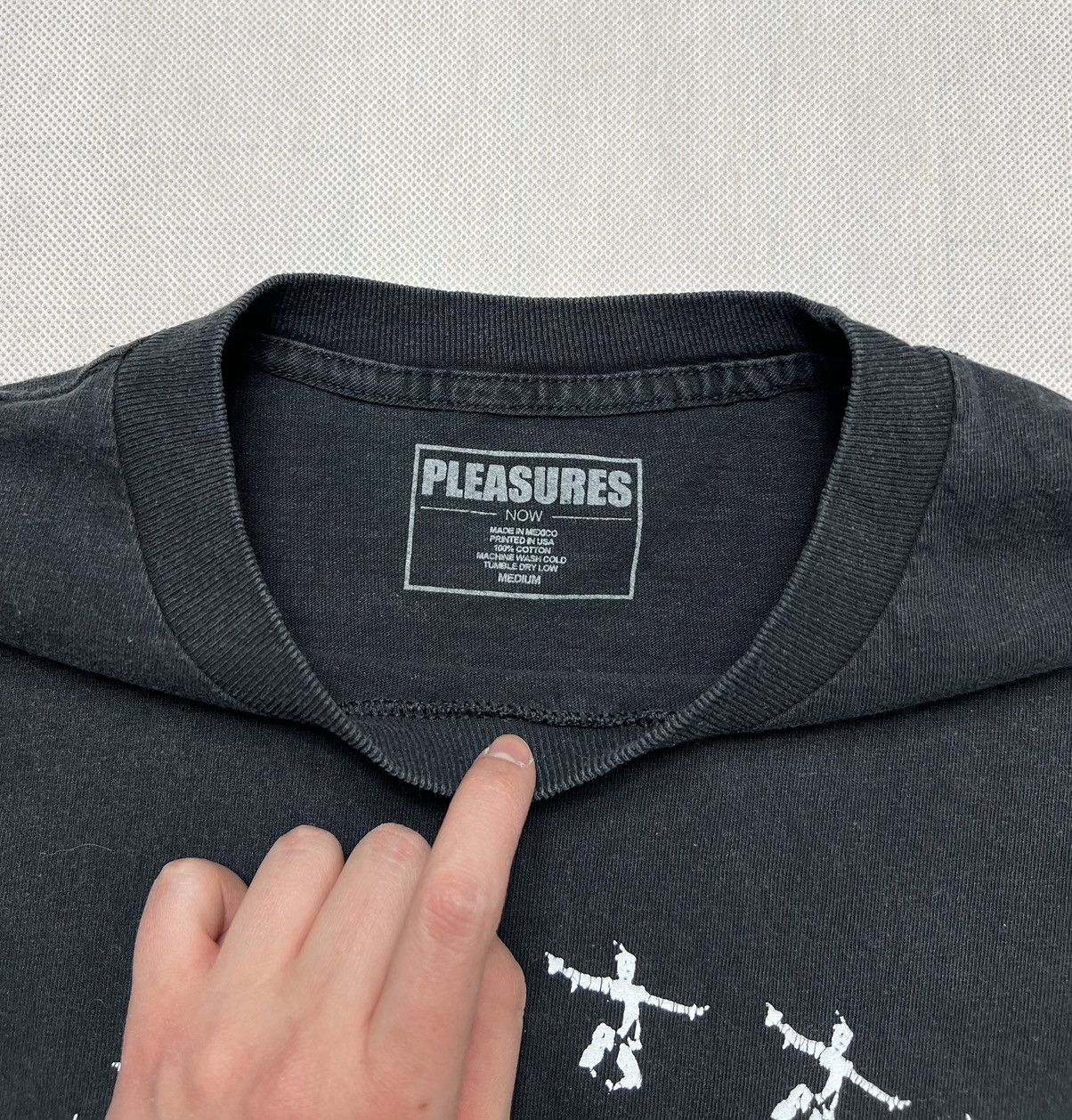 Band Tees × Vintage Tshirt Pleasures Grindcore Vintage 100% Cotton Size US M / EU 48-50 / 2 - 3 Thumbnail