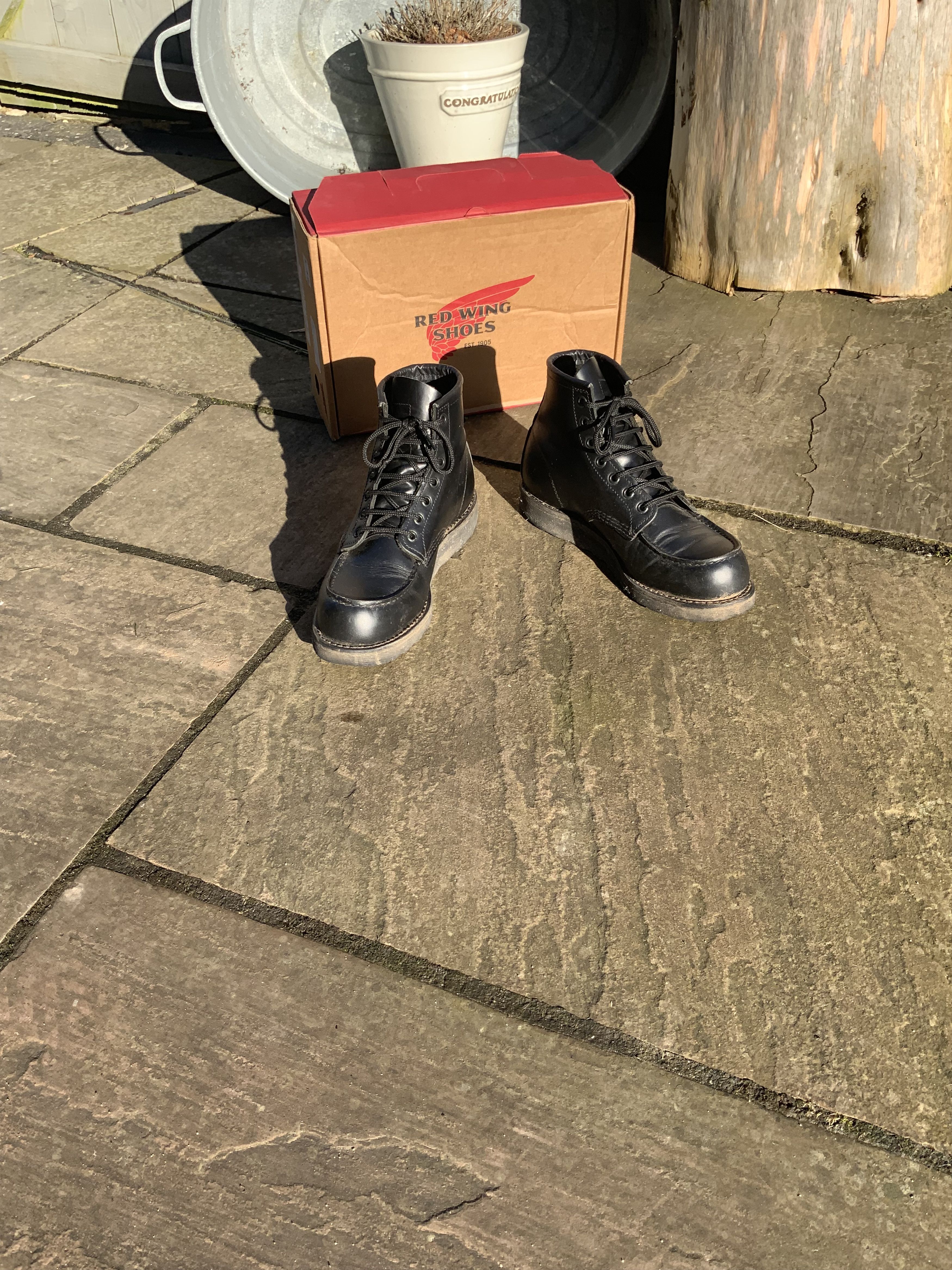 Red Wing Red Wing Heritage 6” Moc Toe Boot 8137 Size US 8.5 / EU 41-42 - 5 Thumbnail