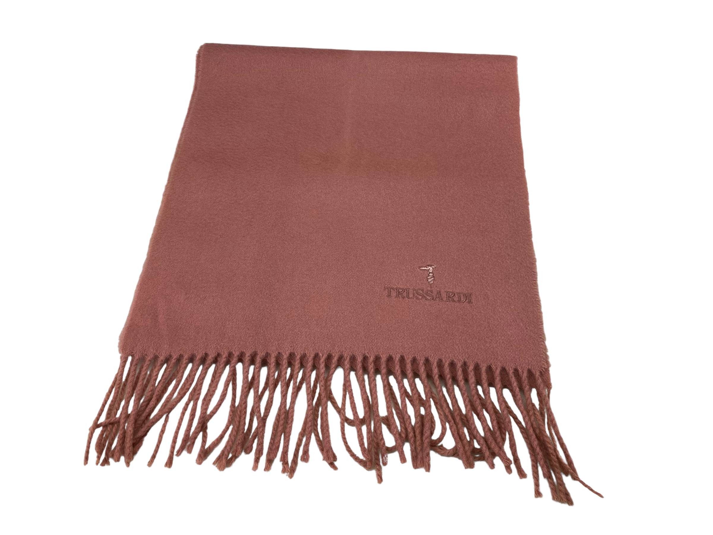 Trussardi × Vintage Trussardi Pure Cashmere Vintage Scarf Size ONE SIZE - 8 Thumbnail