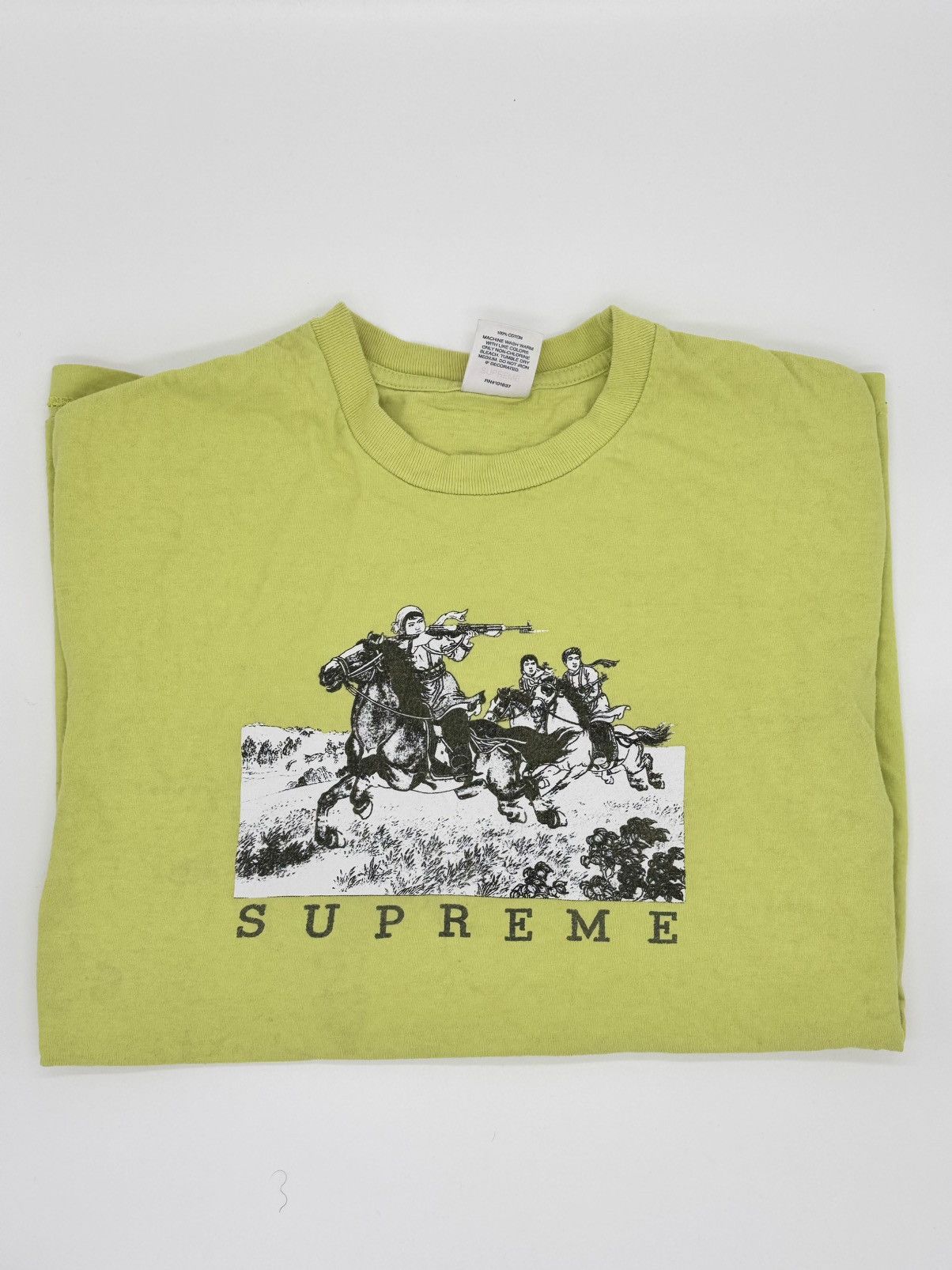 Supreme Supreme Riders Tee Size US M / EU 48-50 / 2 - 1 Thumbnail