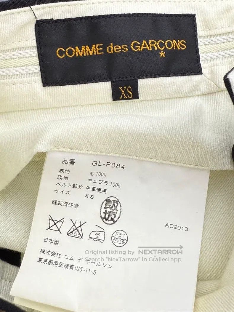 Comme des Garcons Comme Des Garcons size XS Black Vintage Bow Tie Pants Size 23" - 7 Thumbnail