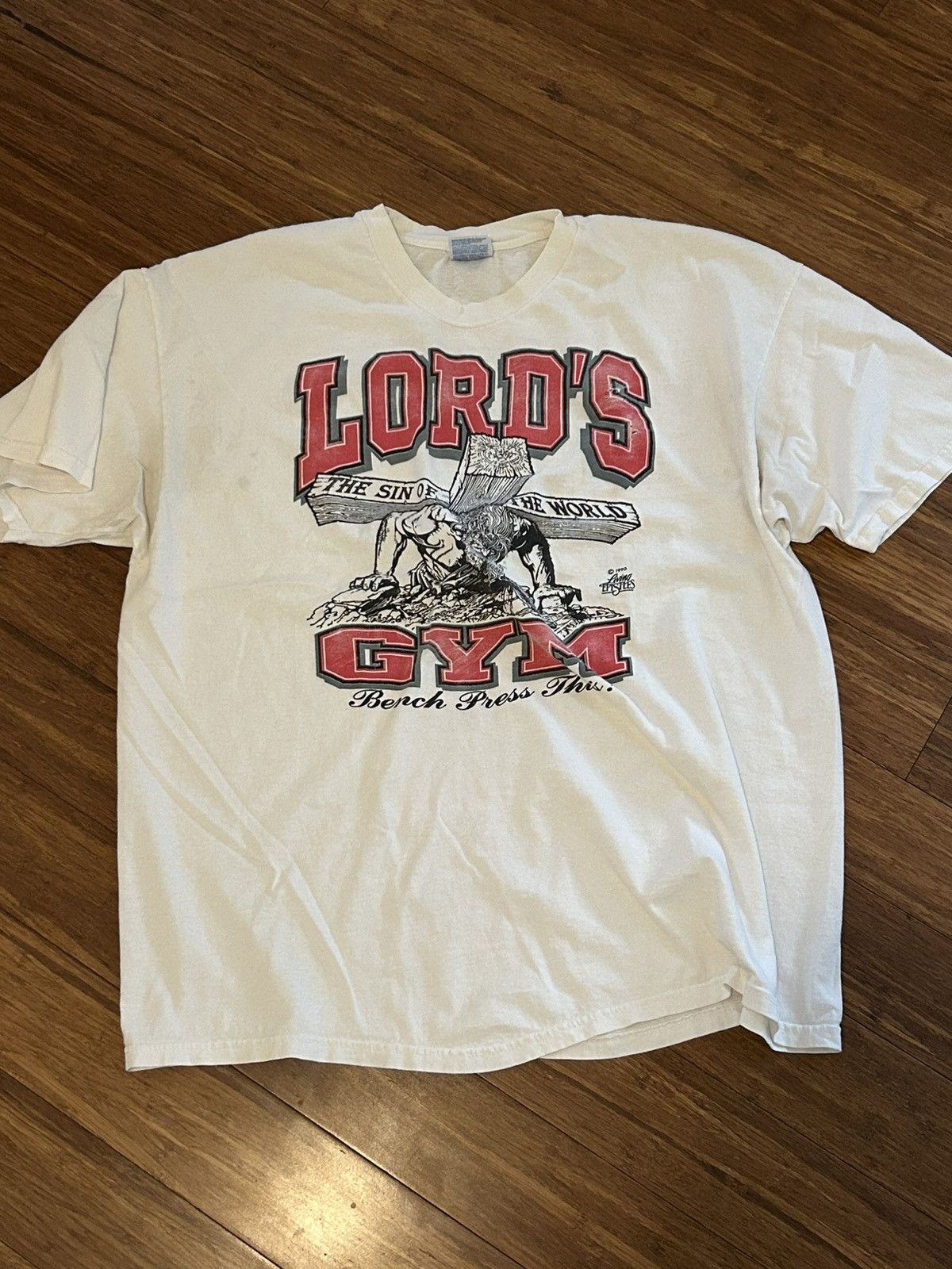Vintage Lord's Gym T-Shirt - Size XXL