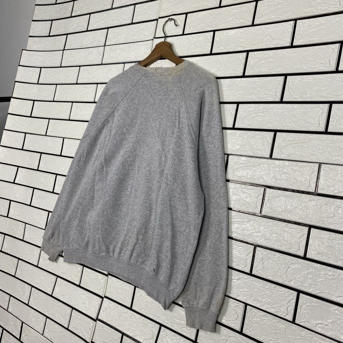 Vintage 📌Distressed Design Sweatshirt Trussardi Big Logo Size US M / EU 48-50 / 2 - 11 Thumbnail