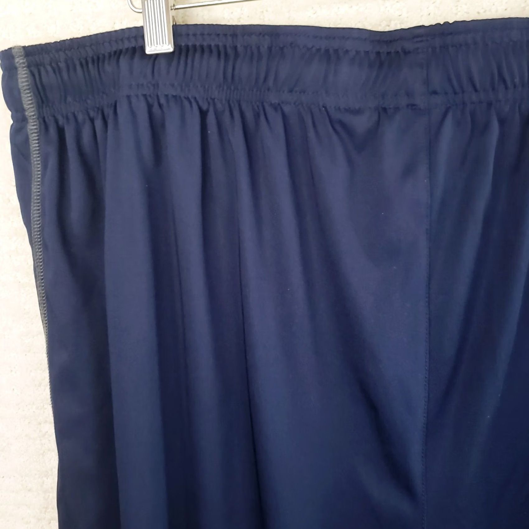 Vintage SB Tech Big & Tall Cool Play Athletic Shorts Men 3XL Navy Blue Elastic Waist New Size US 39 - 7 Thumbnail