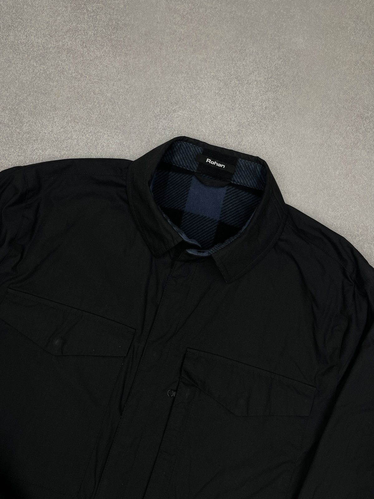 Other Rohan Field Reversible Insulated Jacket Black / Blue Flannel Size US M / EU 48-50 / 2 - 7 Thumbnail
