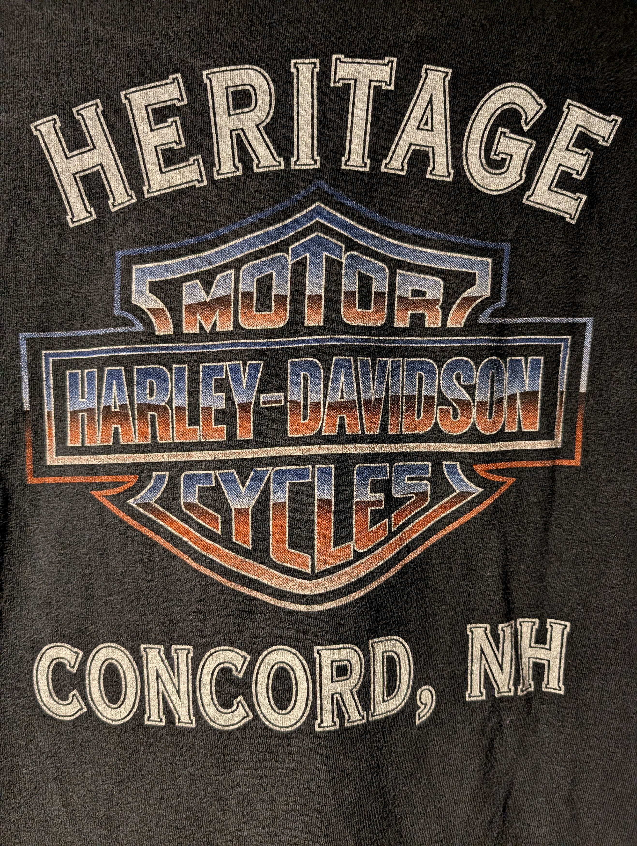 Harley Davidson Vintage 1997 Harley Davidson Motorcycle American Long-Sleeve Size US XXL / EU 58 / 5 - 8 Thumbnail