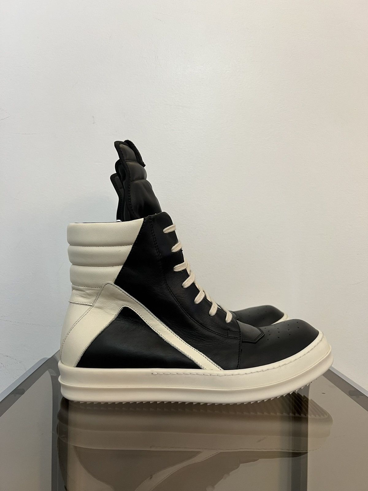 Rick Owens Rick Owens FW16 Geobasket Size US 10 / EU 43 - 3 Thumbnail