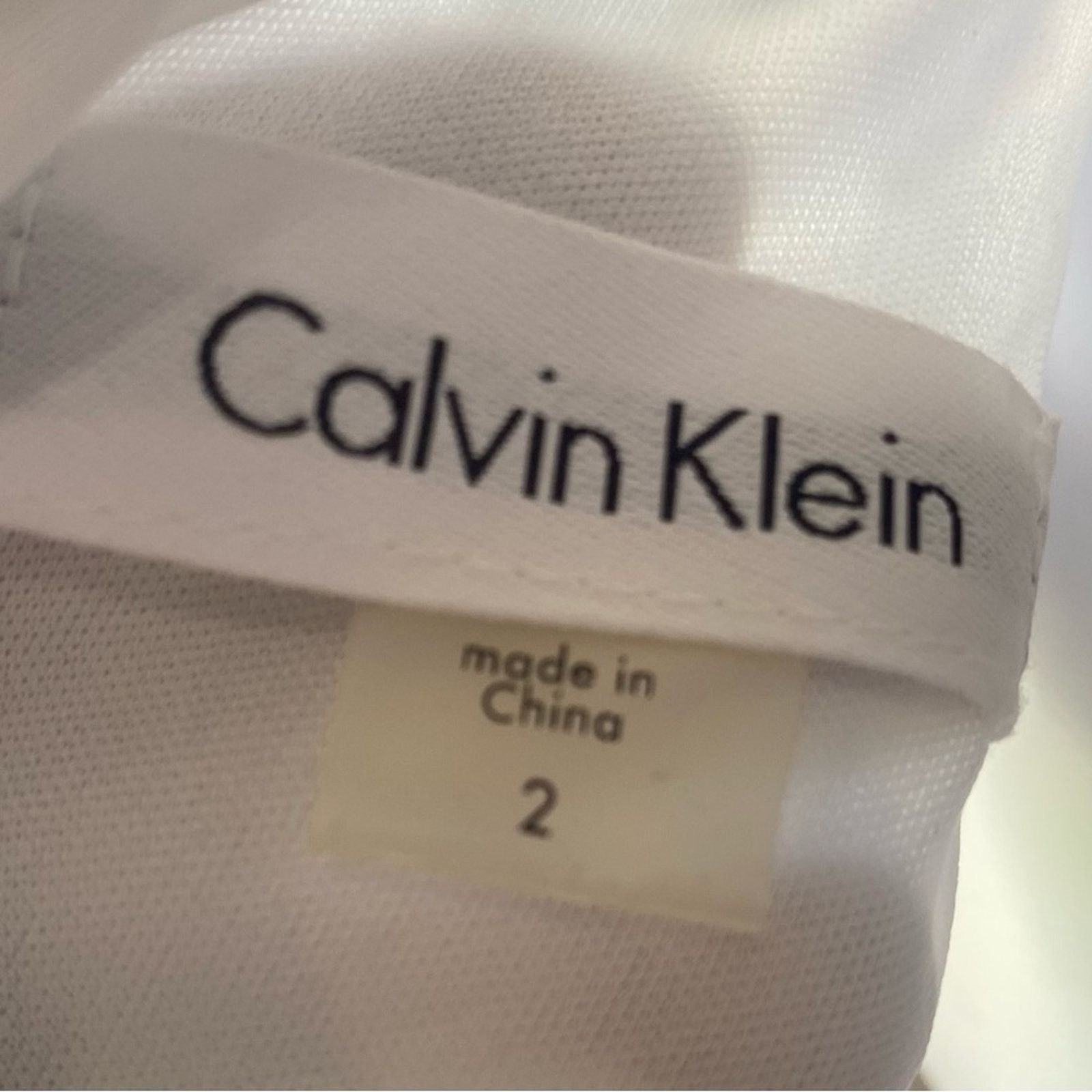 Calvin Klein Calvin Klein | Watercolor Sleeveless Mini Dress | 2 Size XS / US 0-2 / IT 36-38 - 3 Thumbnail