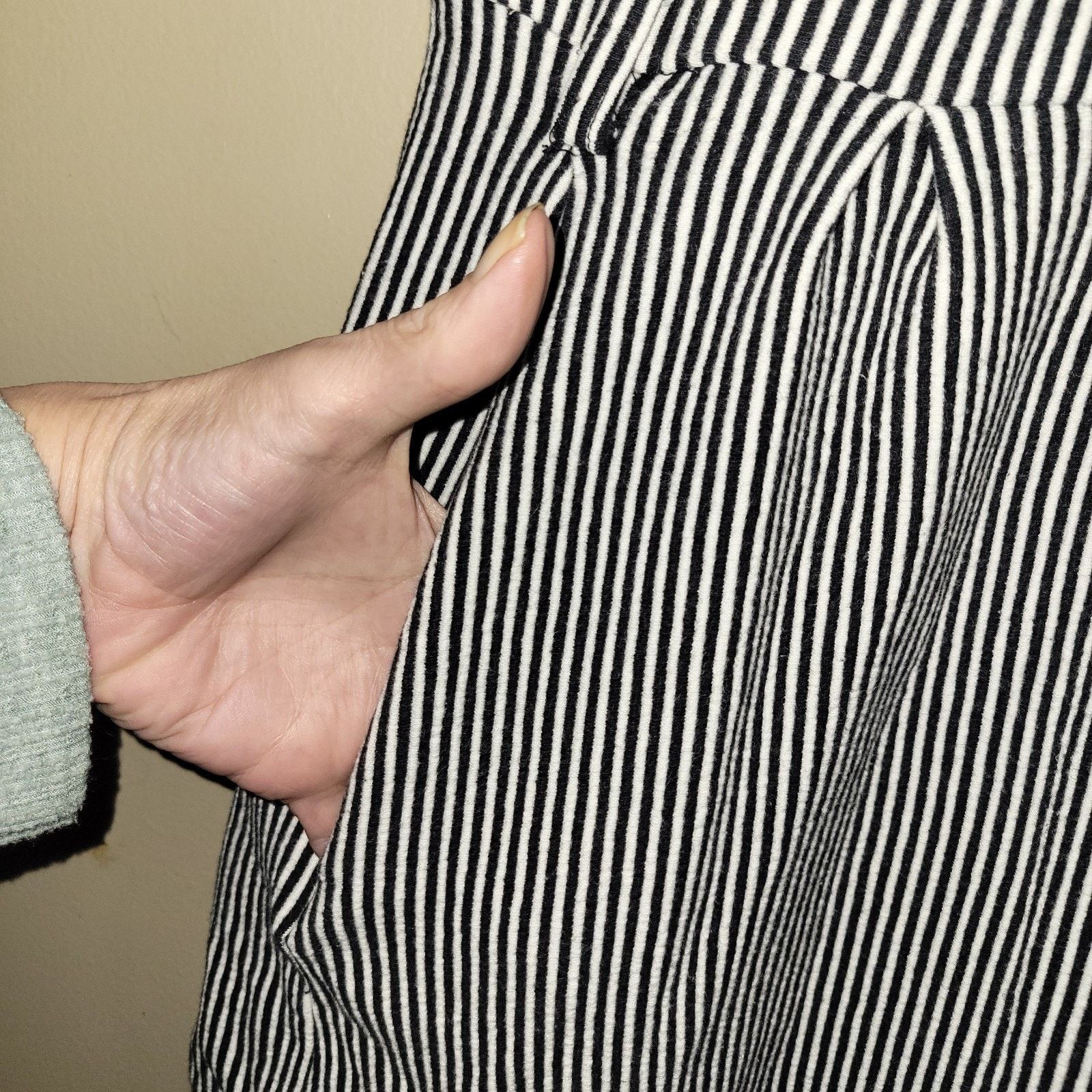 & Other Stories Elle • Vertical Stripe Fit n Flare Sheath Dress SZ 4 Size S / US 4 / IT 40 - 4 Thumbnail