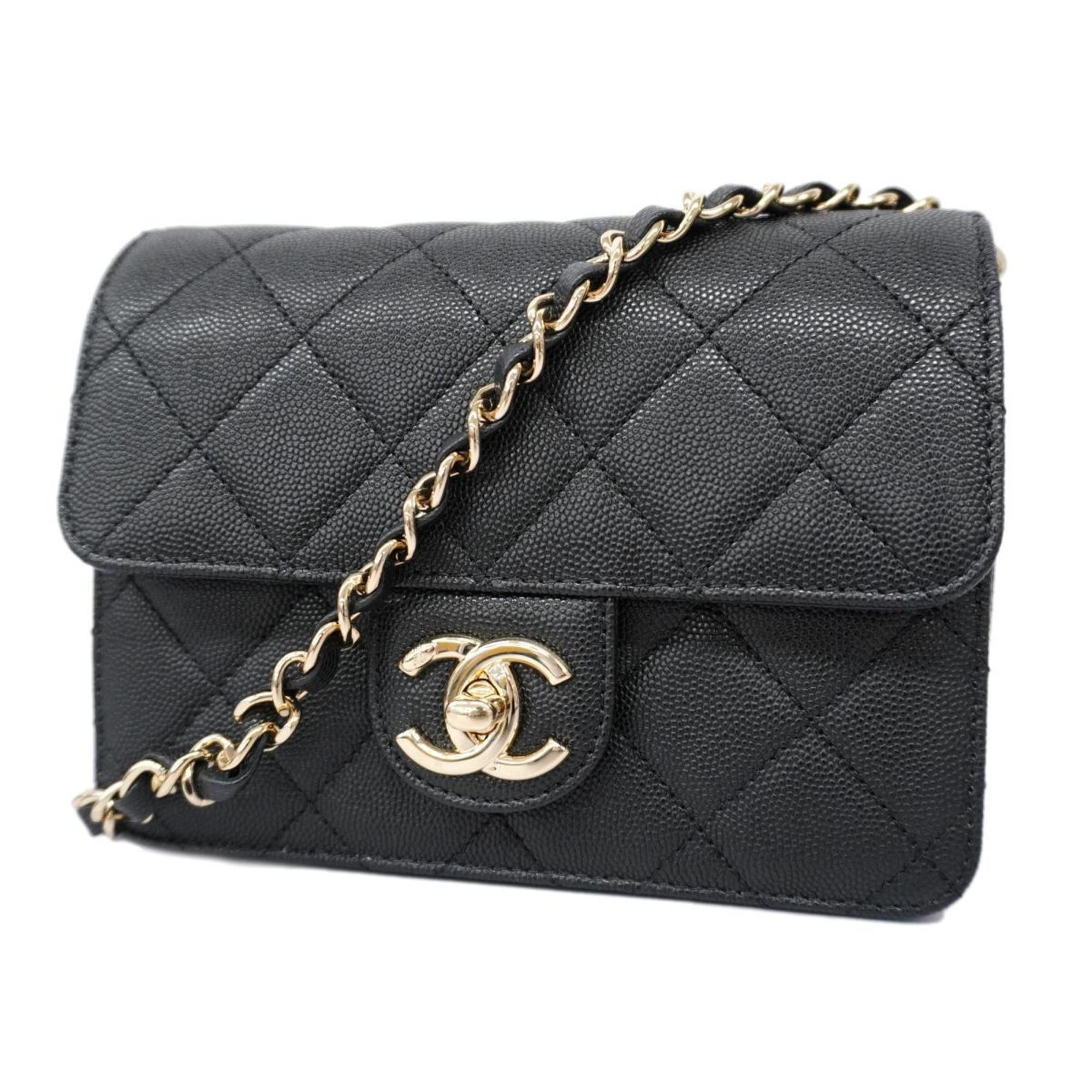 Chanel Chanel Chanel Matelassé Cuir Noir Black leather Size ONE SIZE - 1 Thumbnail