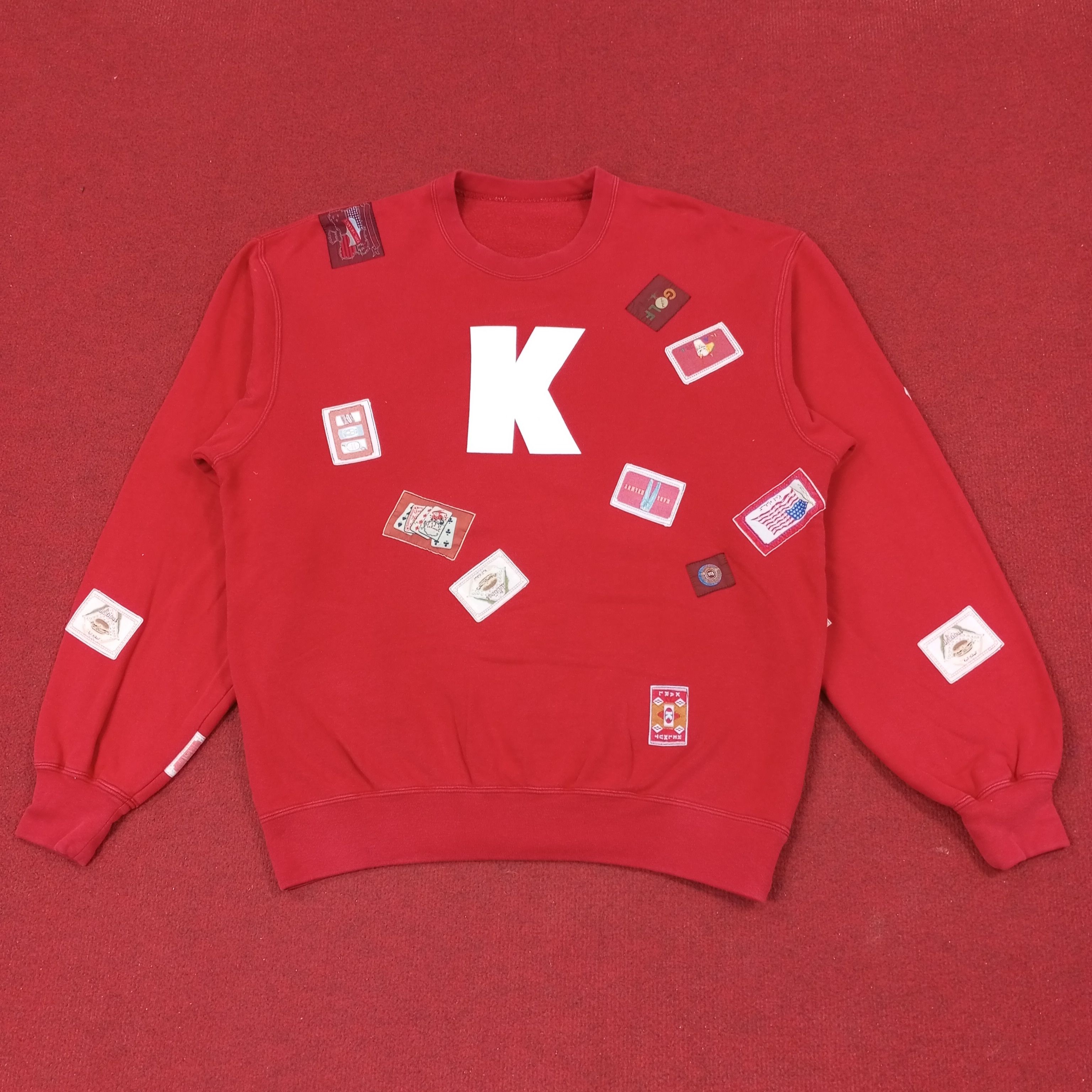 Karl Helmut × Vintage Karl Helmut Fashion Style Sweatshirt c221n16 Size US L / EU 52-54 / 3 - 1 Thumbnail