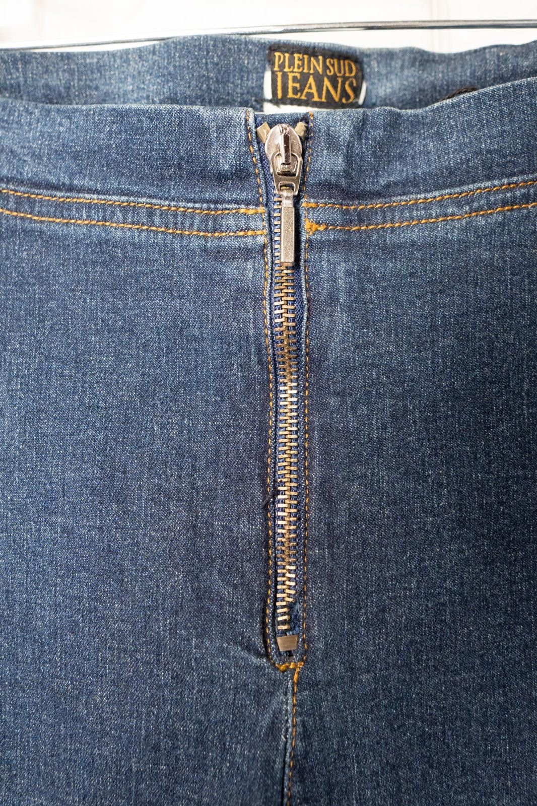 Other 00's Plein Sud Jeans Moto Cross Stretch Skinny Jeans Size 28" / US 6 / IT 42 - 5 Thumbnail