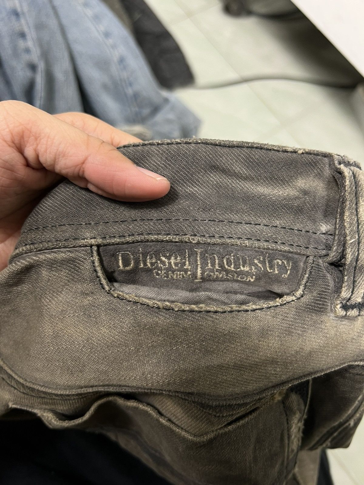 Diesel 🔥 FLARE DIESEL DISTRESSED DYED JEANS Size US 34 / EU 50 - 15 Thumbnail
