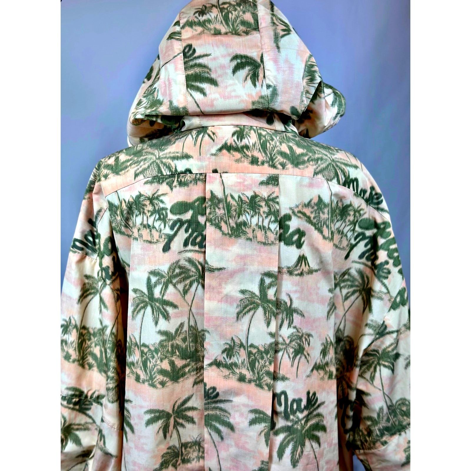 Maje Maje Palm Tree Print Jacket with hood Size 38 (M) Size M / US 6-8 / IT 42-44 - 17 Thumbnail