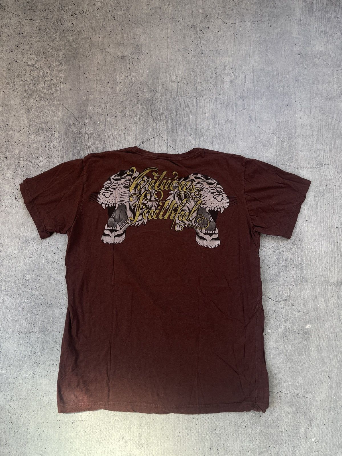 Affliction × Vintage Y2K Affliction Style Rhinestone Emperor Eternity Tee Size US L / EU 52-54 / 3 - 6 Thumbnail
