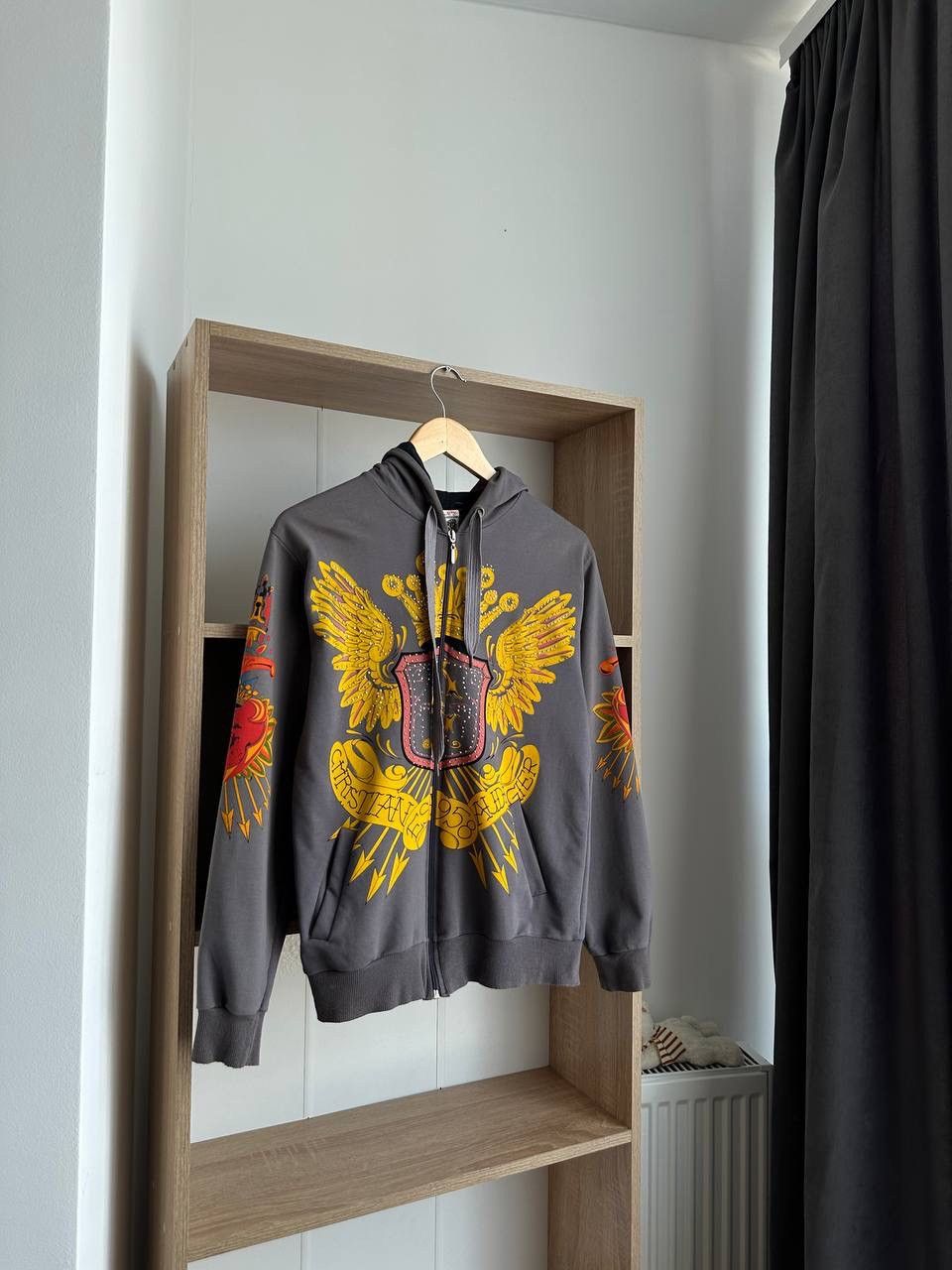 Christian Audigier × Ed Hardy × Vintage Vintage Ed Hardy Christian Audigier Hoodie Size US S / EU 44-46 / 1 - 2 Thumbnail