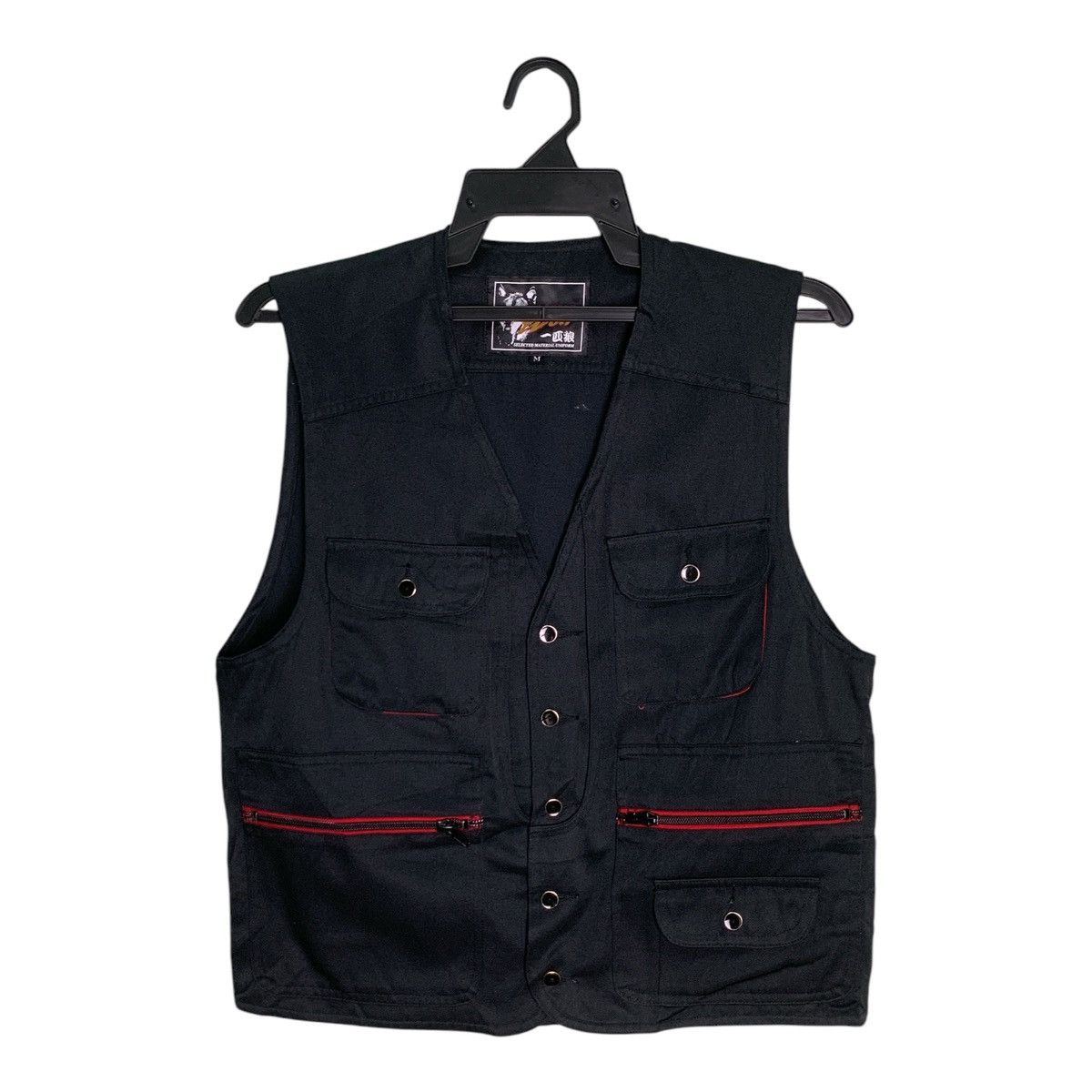 Japanese Brand Rare Design Vintage Lonely Wolf Vest Size US M / EU 48-50 / 2 - 1 Thumbnail