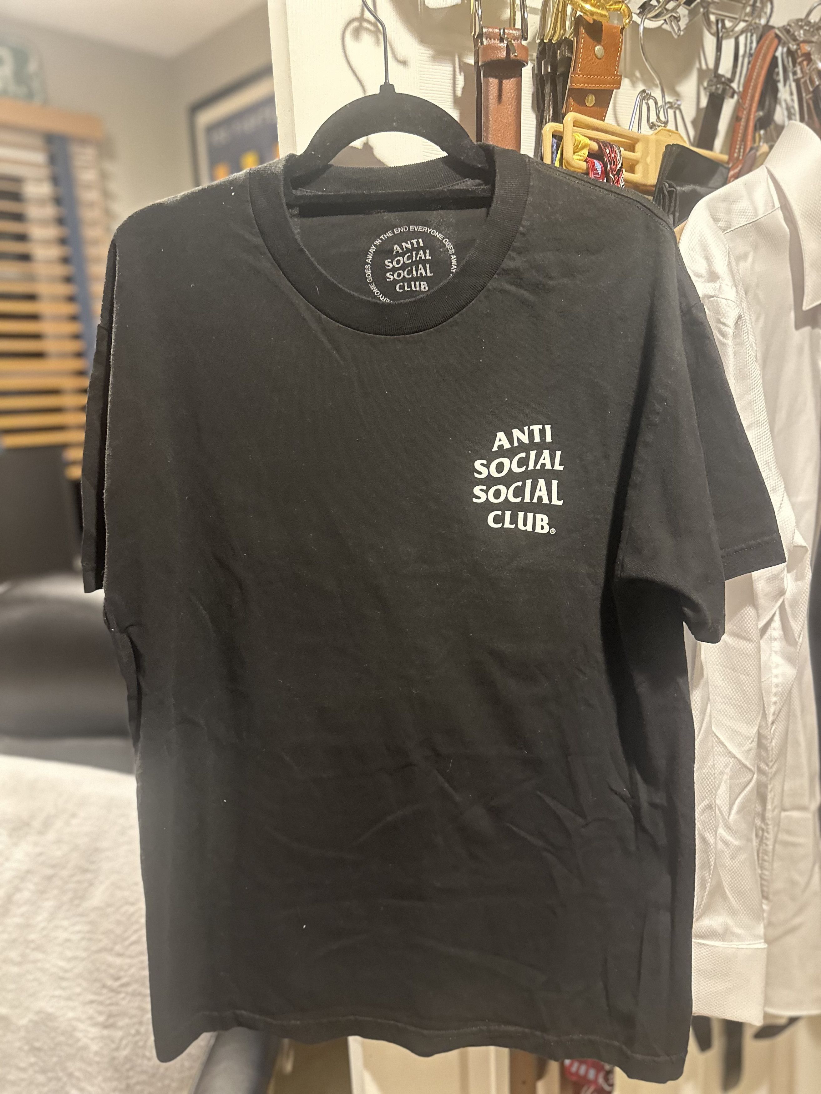 Anti Social Social Club Anti-Social Social Club T-shirt Black shirt Size US L / EU 52-54 / 3 - 2 Thumbnail