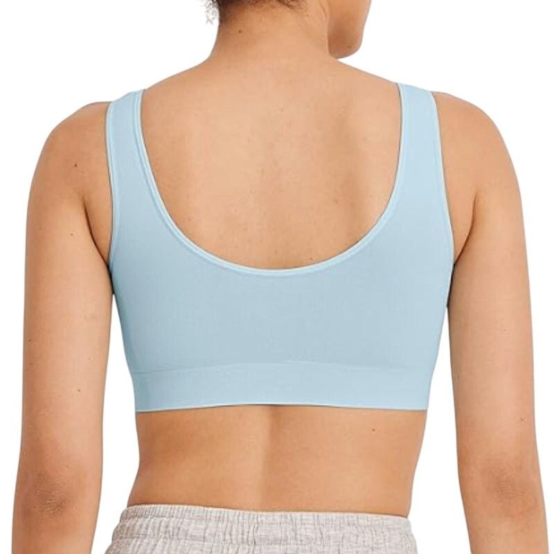 Jockey Jockey Modern Micro Stretch Seamfree Bralette Blue, Size M Size ONE SIZE - 2 Thumbnail