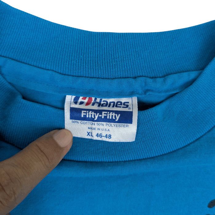 Hanes Vintage 80's CATS Paw Animal Tee My Cat Wall Over Me T-Shirt Size US XL / EU 56 / 4 - 12 Thumbnail