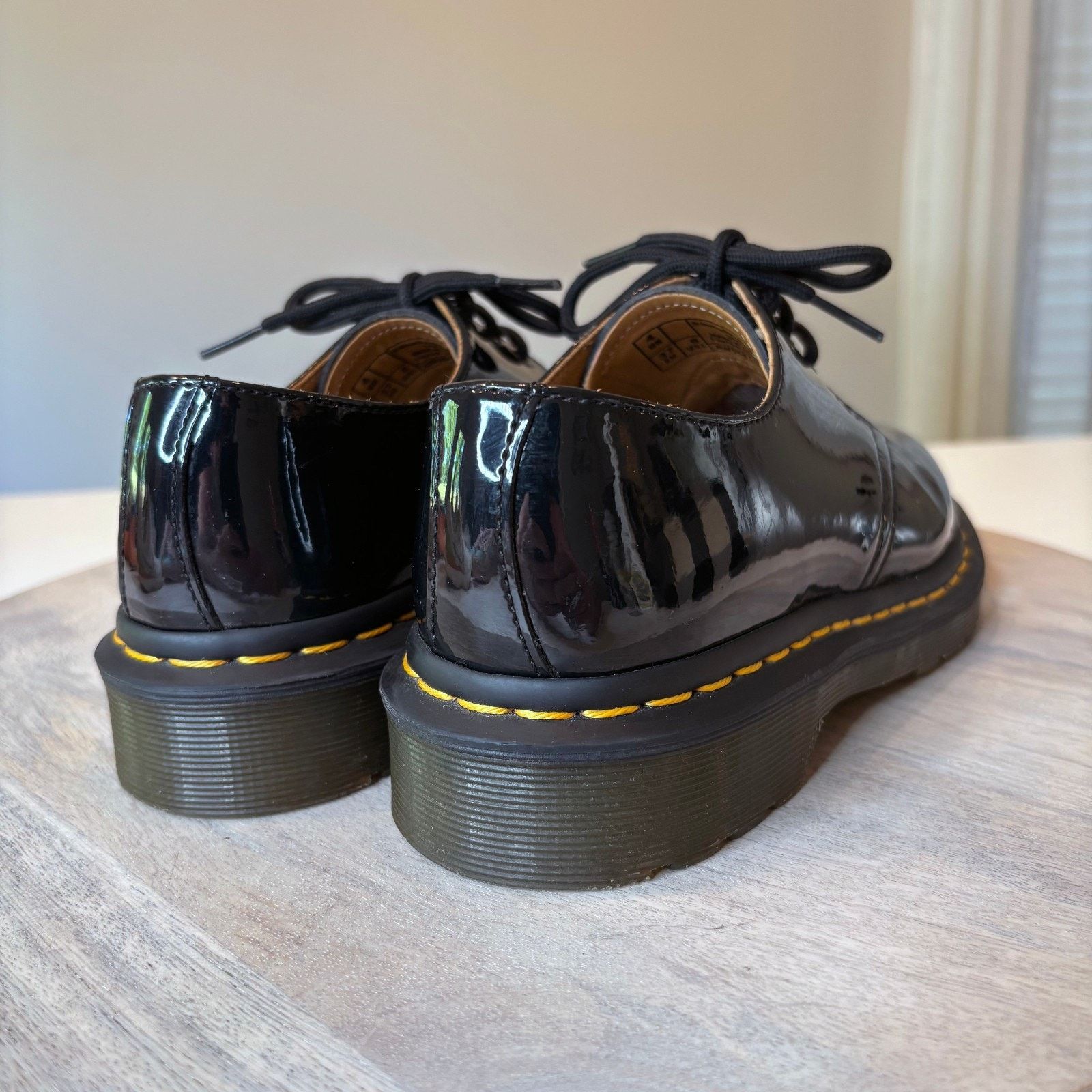 Dr. Martens Dr Martens 1461 Black Leather Shoes Women's EU 37 US 6 Size US 6 / IT 36 - 5 Thumbnail