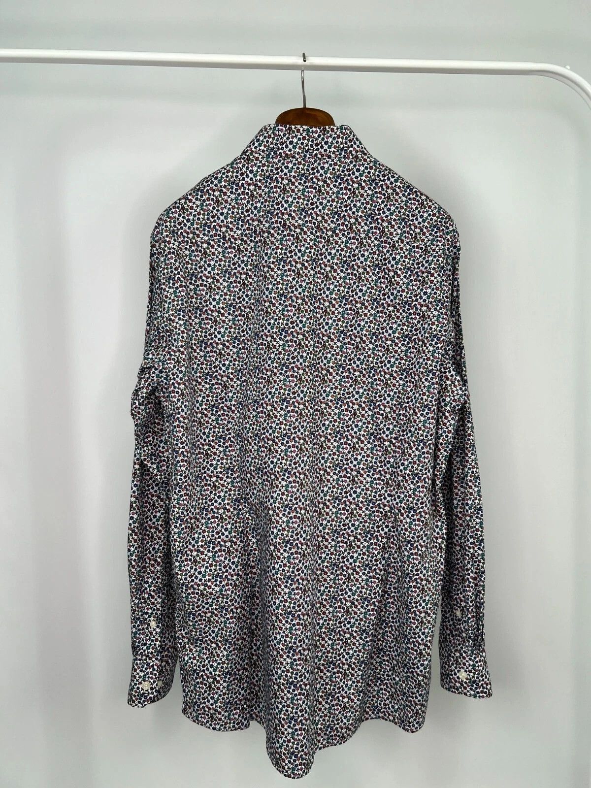 Eton Eton Contemporary Men's Casual Shirt Multicolor Floral XXL Size US XXL / EU 58 / 5 - 9 Thumbnail
