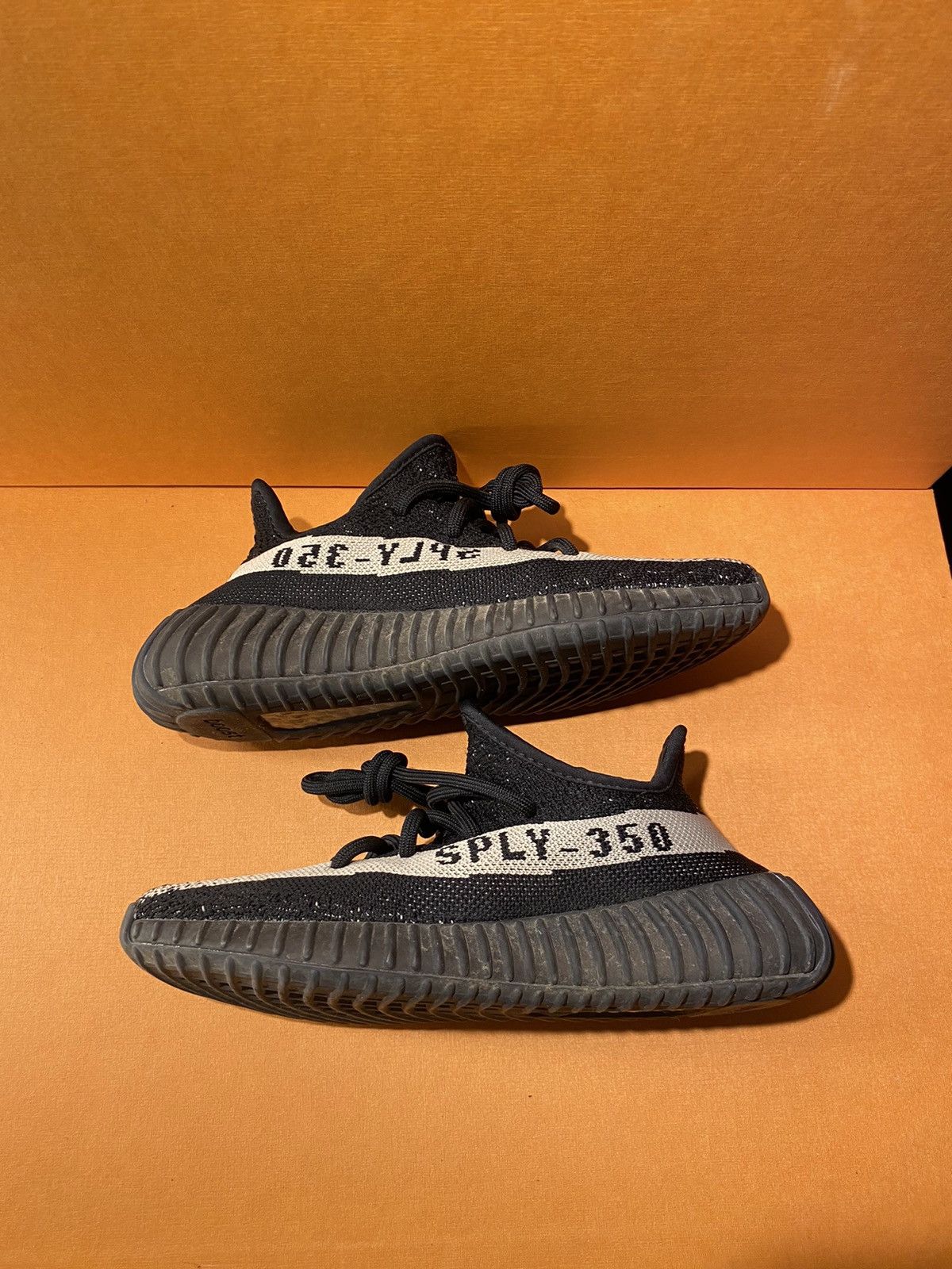 image of Adidas Yeezy Boost 350 V2 Oreo Shoes in Black, Women's (Size 4)