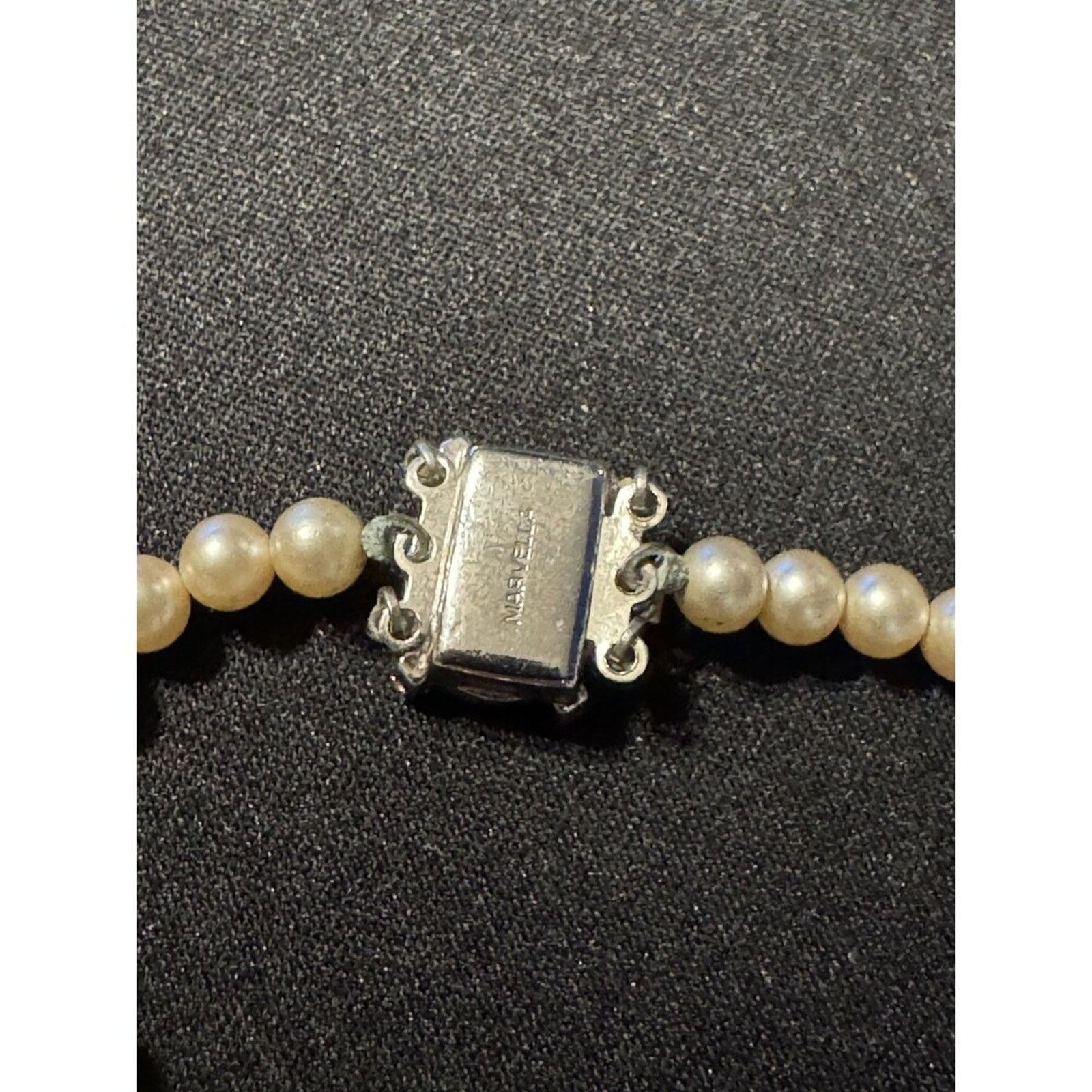 Other Marrella Vintage Bracelet Faux Pearls 6in Size ONE SIZE - 3 Thumbnail