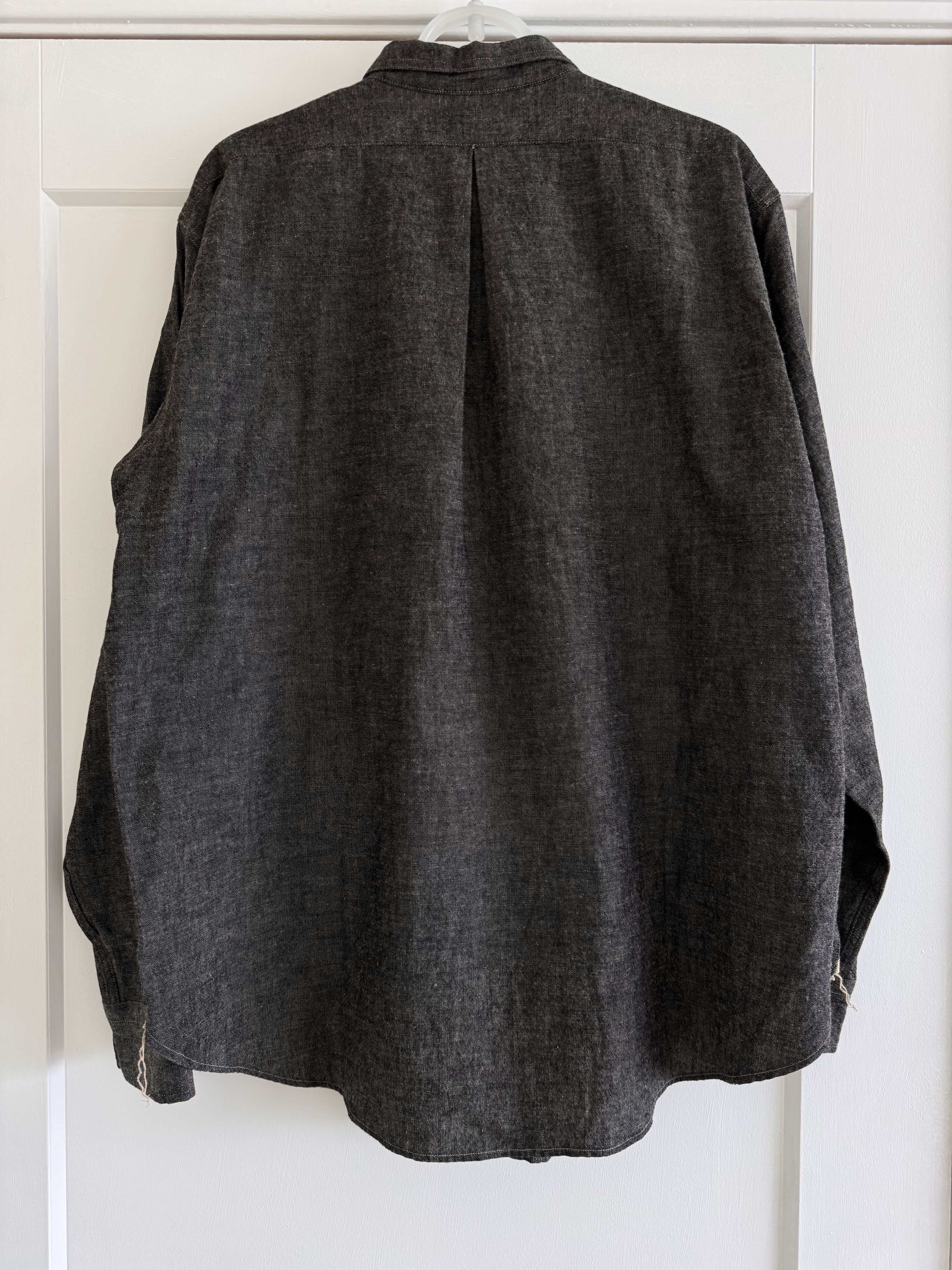 Taiga Takahashi Taiga Takahashi LOT.106 NARROW COLLAR SHIRT Black 14 Size US S / EU 44-46 / 1 - 5 Thumbnail