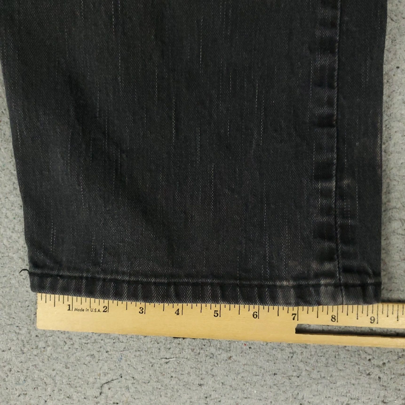 Levi's Levi's 569 Jeans Mens 40x28 Gray Denim Regular Straight 5-Pocket Zip Levi's Logo Vintage: No Mens Denim Pants Size US 40 / EU 56 - 6 Thumbnail