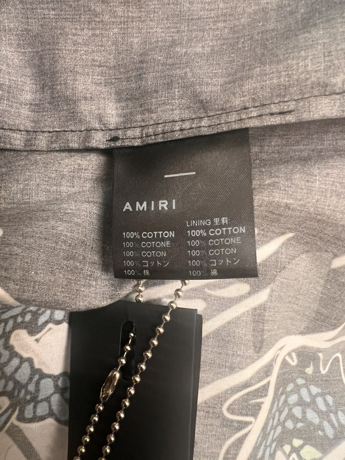 Amiri Amiri camp shirt Size US XL / EU 56 / 4 - 12 Thumbnail