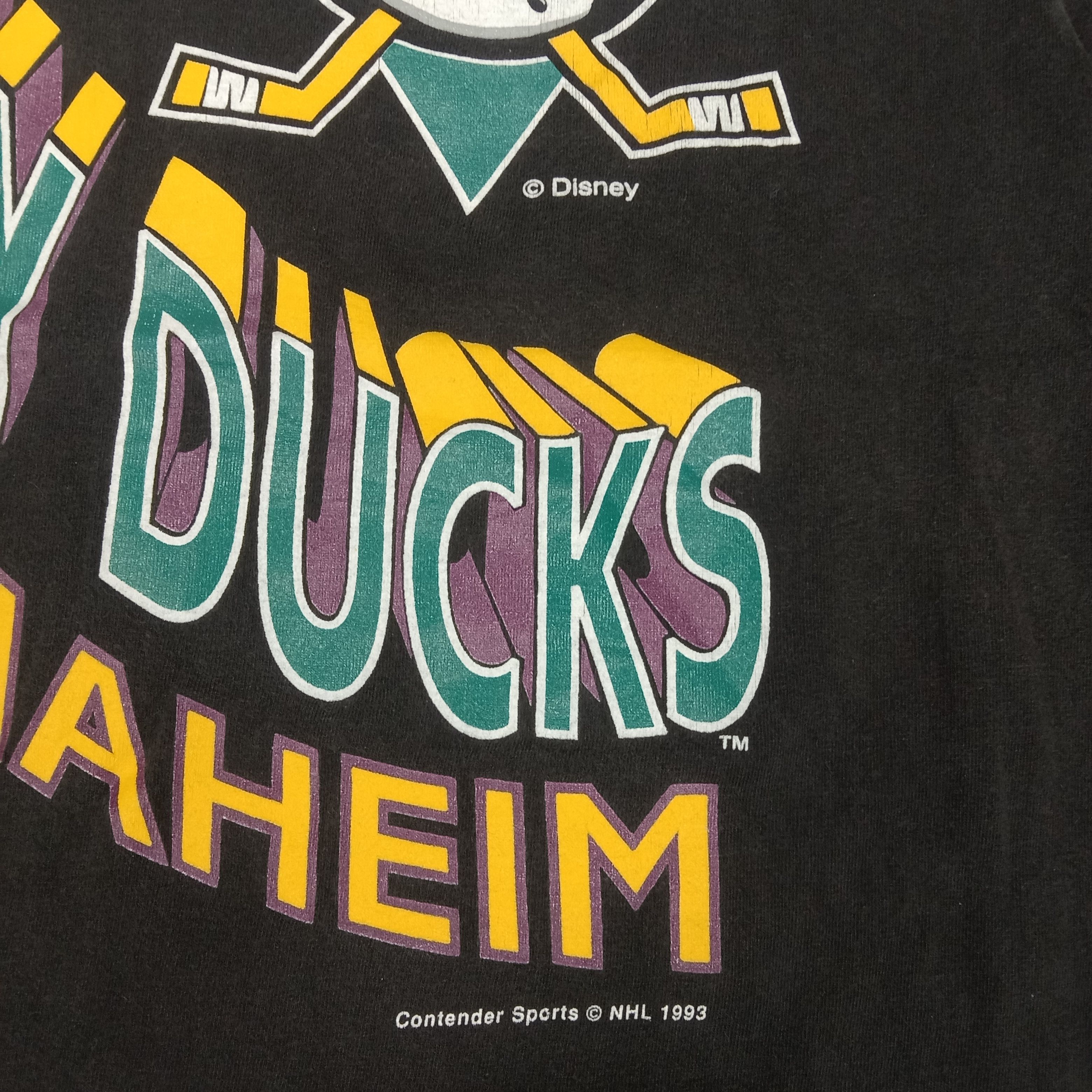 MLB 90's MIGHTY DUCKS American Sports NHL Tshirt Size US XL / EU 56 / 4 - 3 Thumbnail