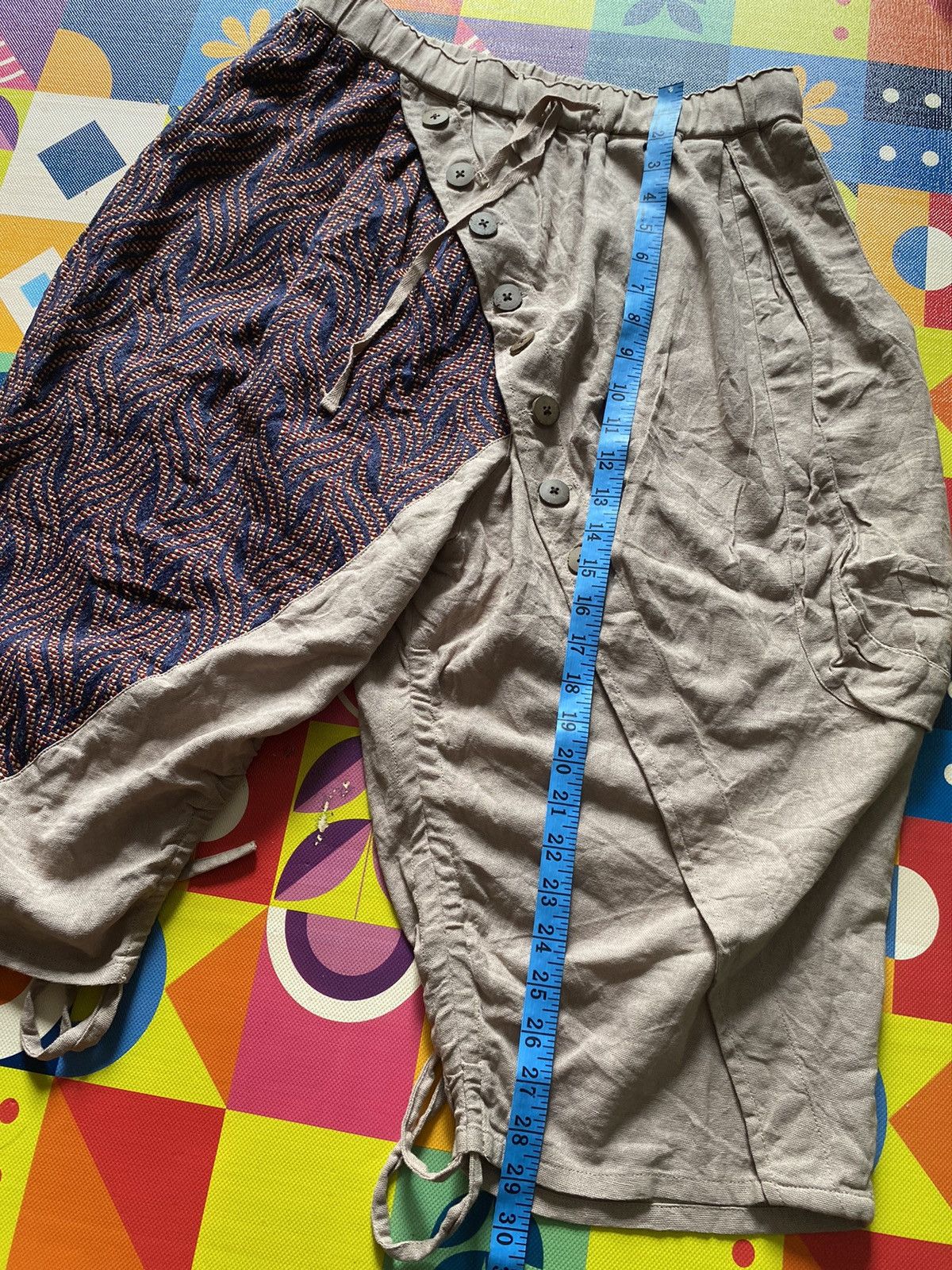 Comme des Garcons Japanese amina harem americana pants kapital style Size US 31 - 11 Thumbnail
