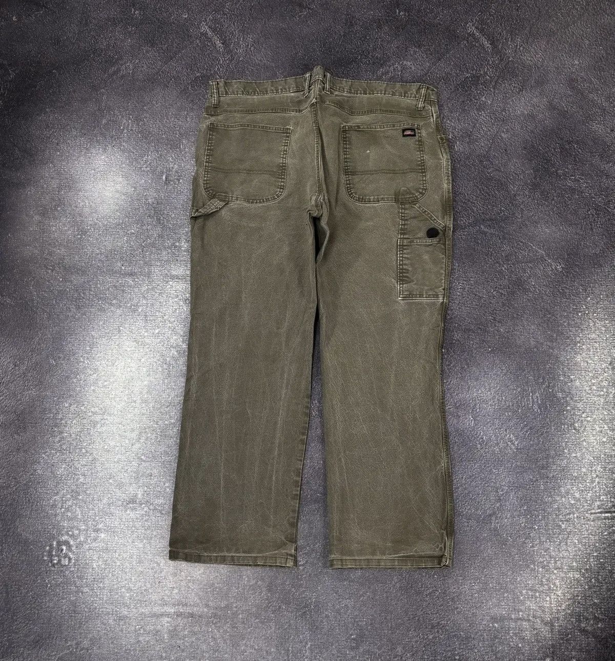 Dickies × Vintage Vintage Dickies USA Carpenter Khaki Work Hype Baggy Pants Size US 40 / EU 56 - 1 Thumbnail
