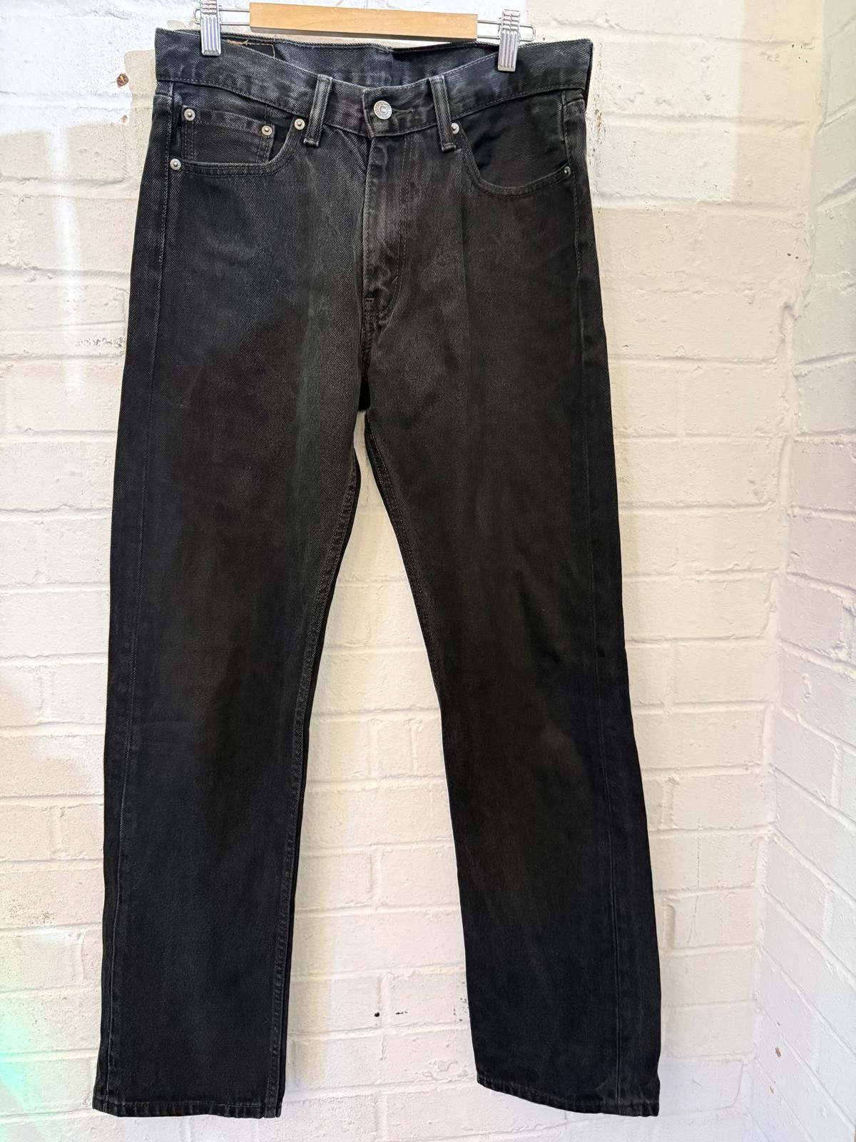 Levi's Levi's Black Denim Jeans Size US 32 / EU 48 - 4 Thumbnail