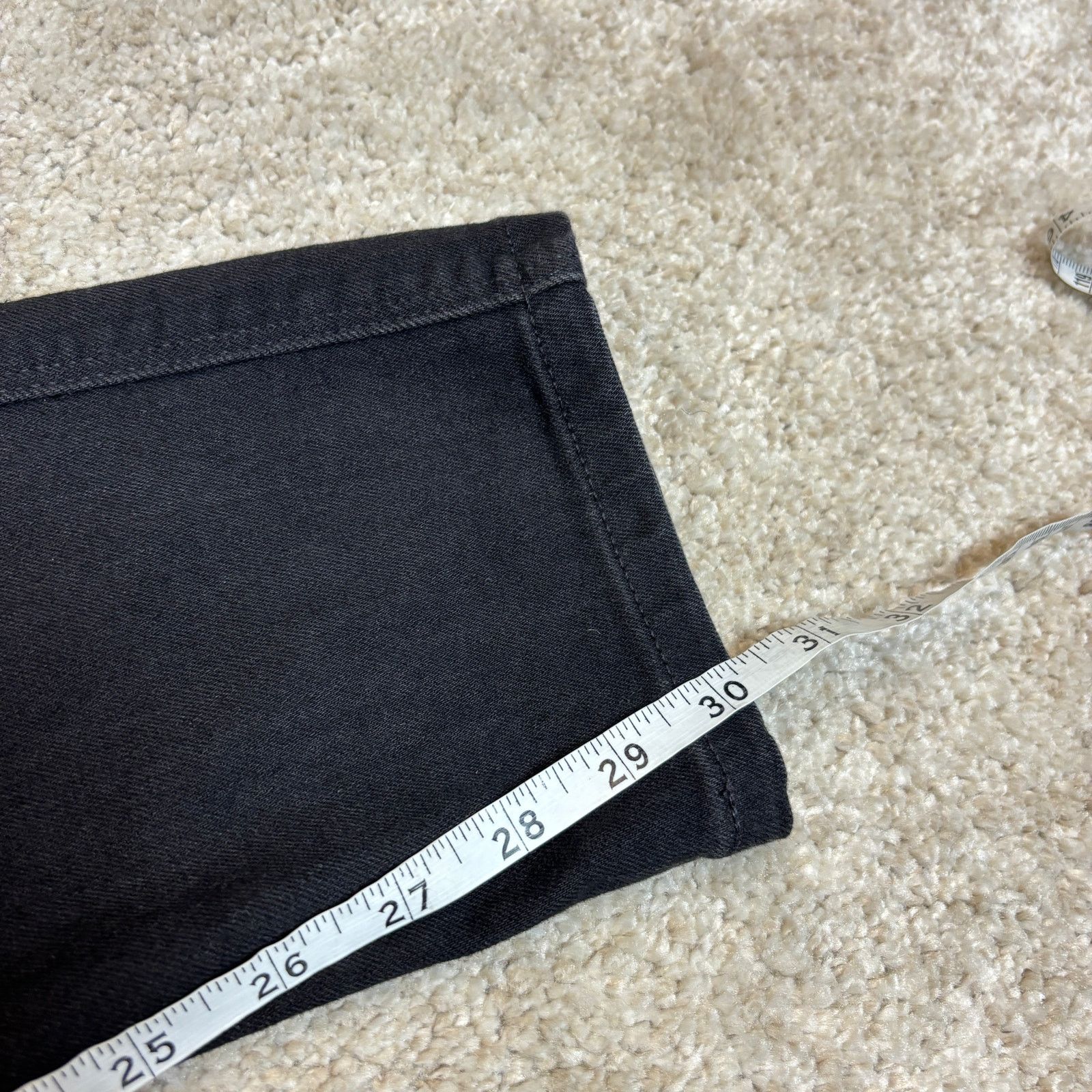 DUER DU/ER L2X Slim Fit Black Denim Jeans Men's 29x32 Size US 29 - 8 Thumbnail