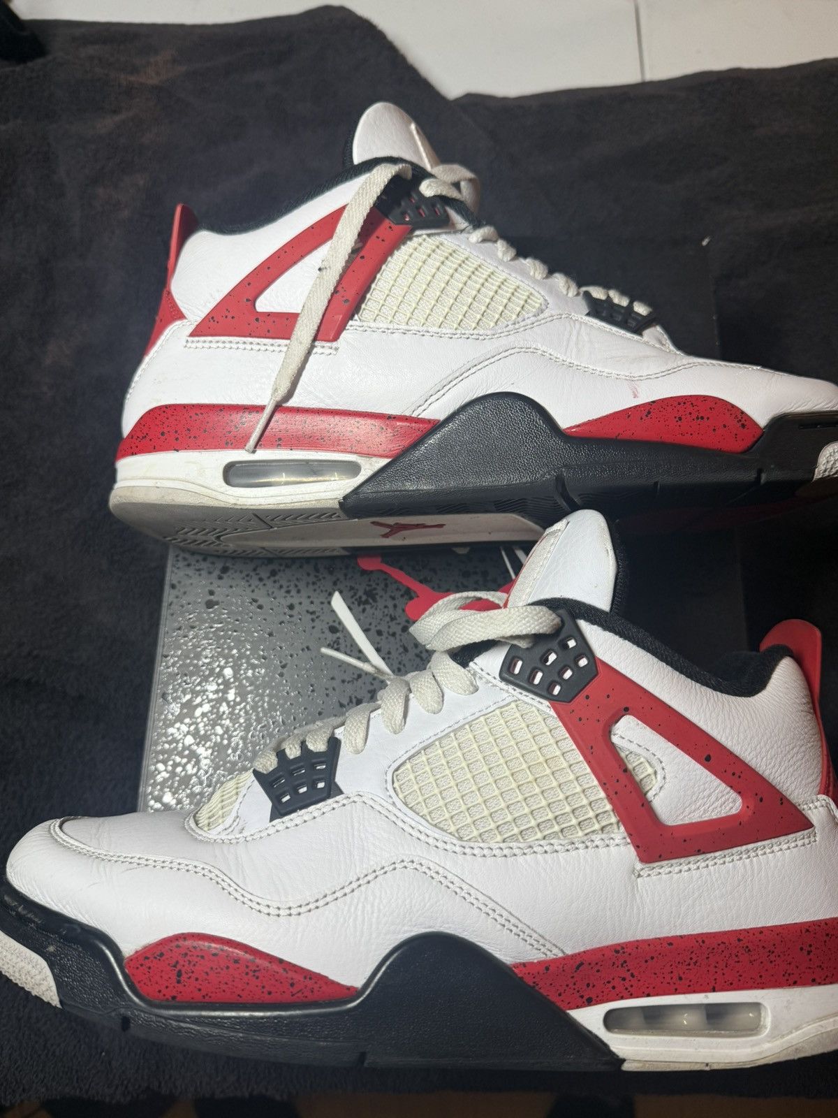 Jordan Brand Jordan 4 Red Cement Size US 10 / EU 43 - 2 Thumbnail