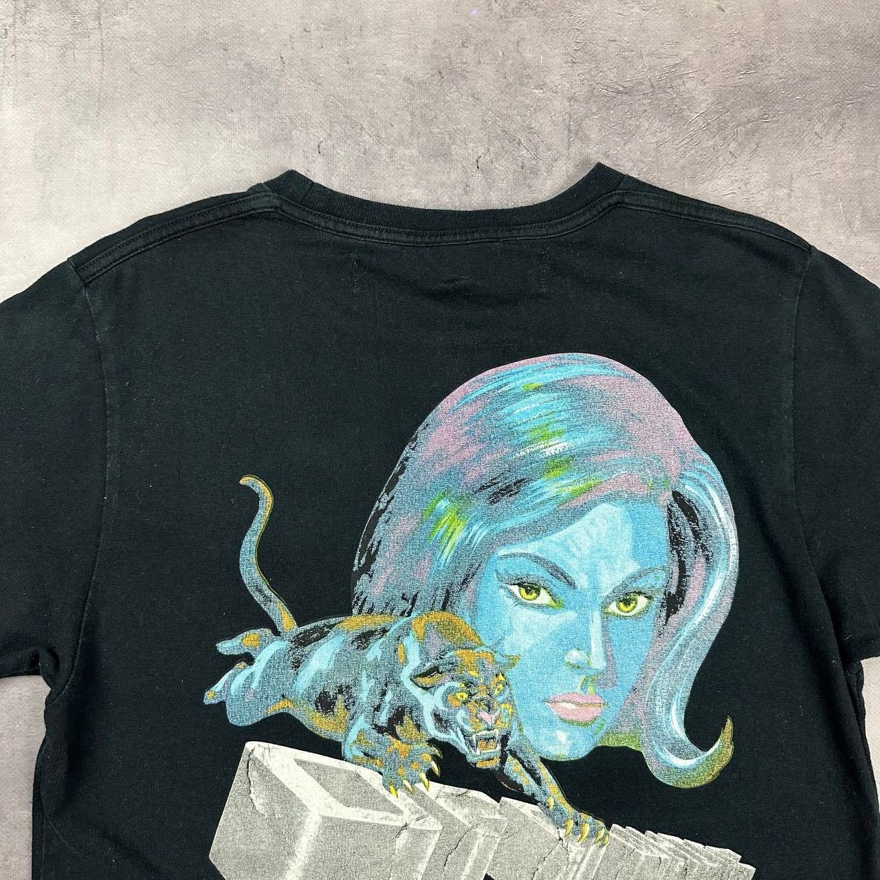 Off-White Rare! Panther Off White Horror Big Logo Tee Size US S / EU 44-46 / 1 - 4 Thumbnail