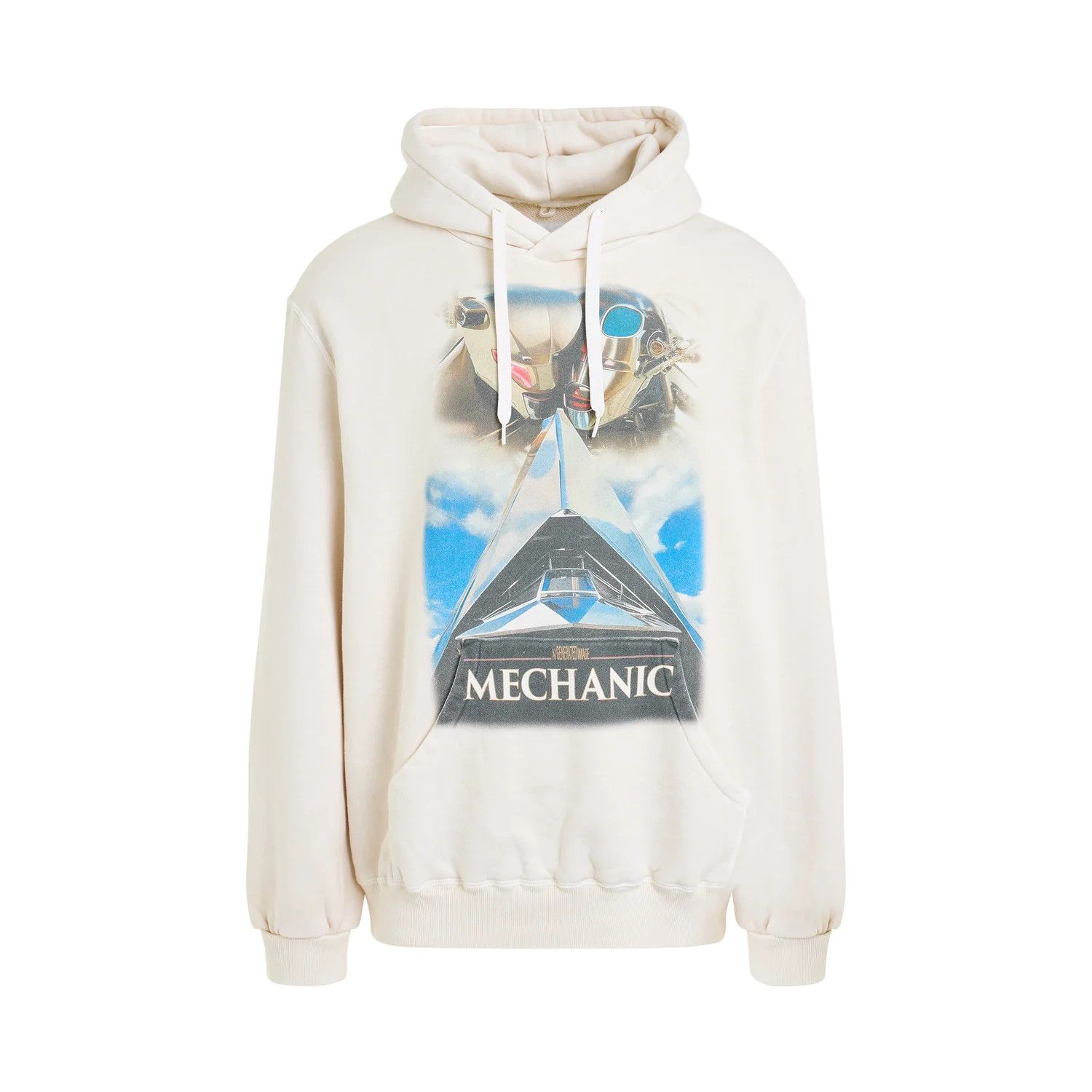 Doublet o1mris0824 Print Hoodie in White Size US S / EU 44-46 / 1 - 1 Thumbnail