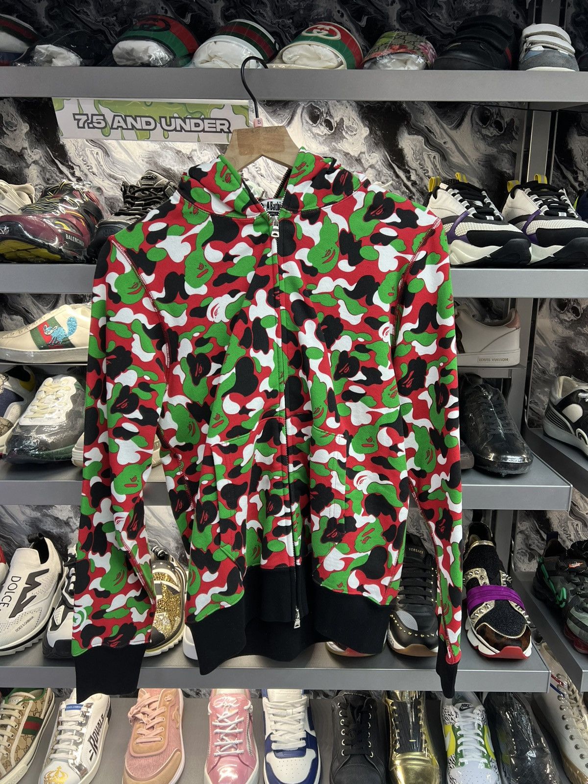 Bape Bape Shark Fullzip Hoodie Size US S / EU 44-46 / 1 - 1 Thumbnail
