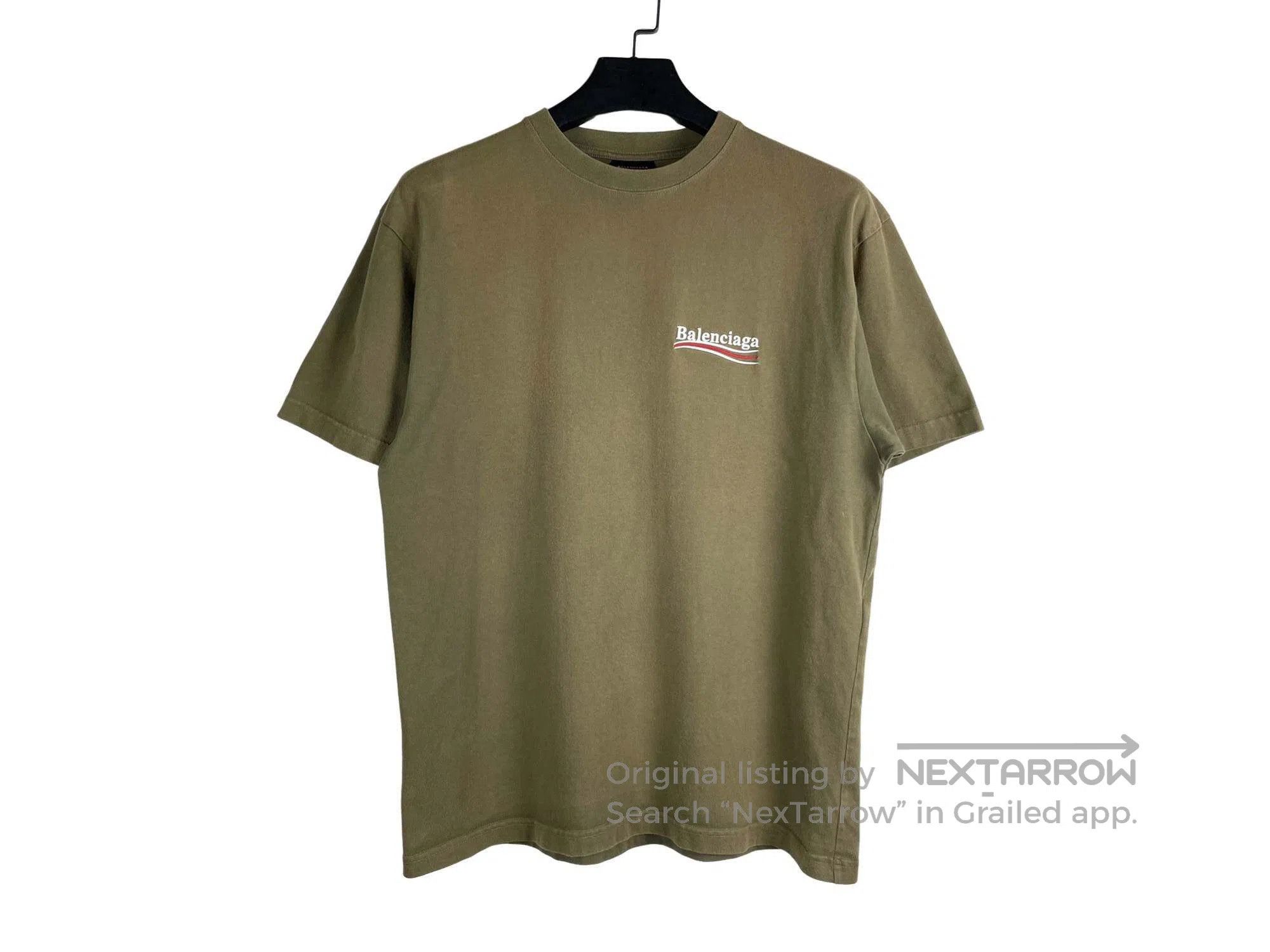 Balenciaga Balenciaga Embroidered Wave Logo Short Sleeve Size US XS / EU 42 / 0 - 1 Thumbnail