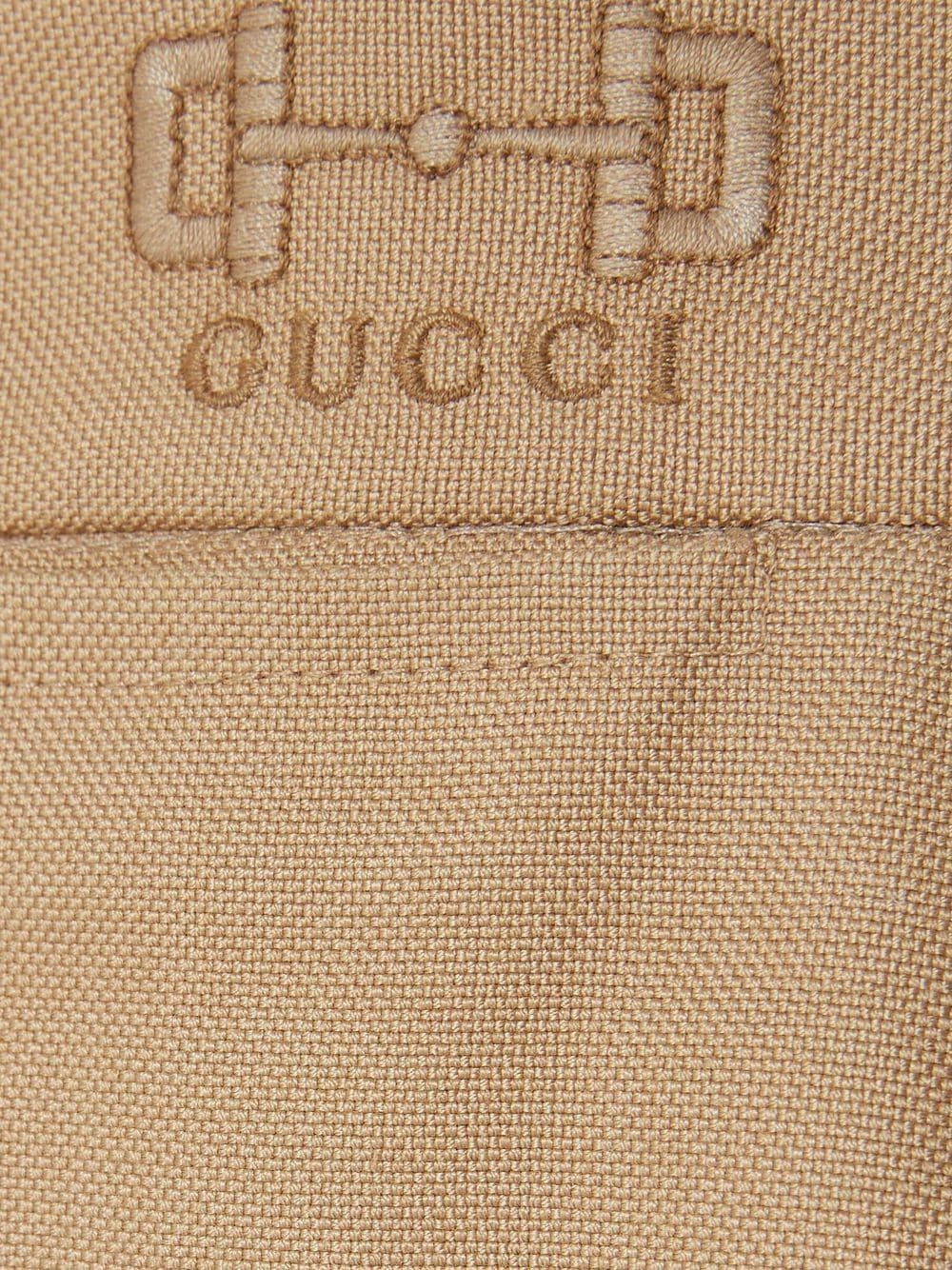 Gucci o1loc1c0925 Cotton Natte Pant in Brown Size US 32 / EU 48 - 4 Thumbnail