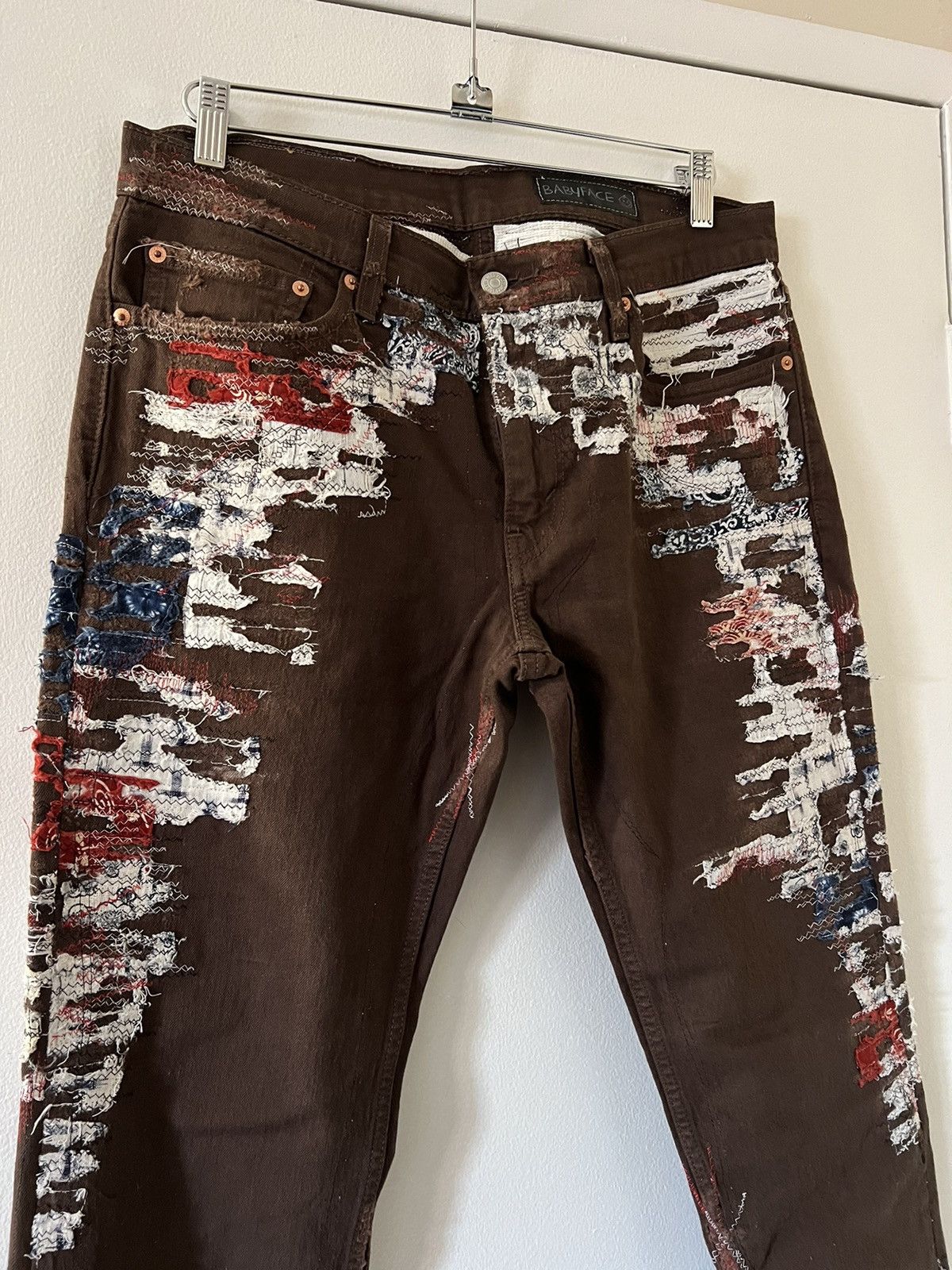 Levi's Brown Boro Denim Levi’s 511 Size US 32 / EU 48 - 1 Thumbnail