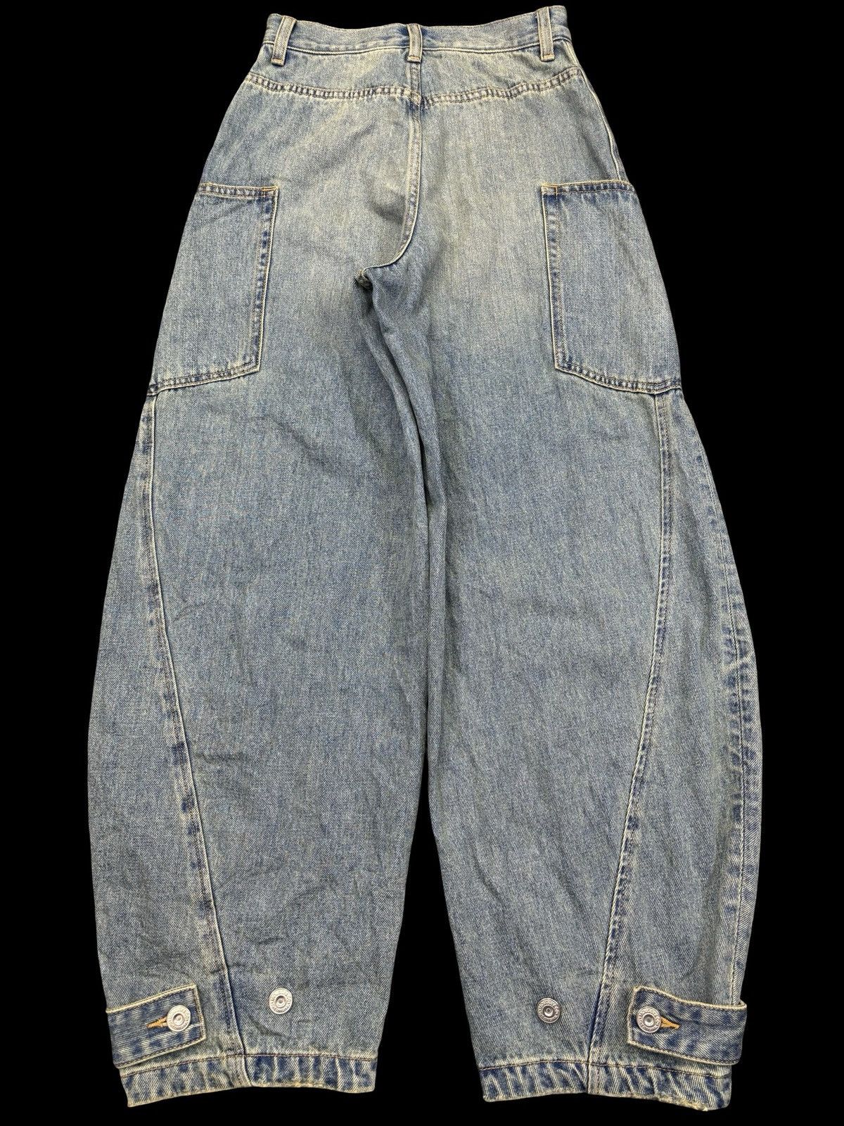 MOUSSY 💥Super Balloon💥Archival Style Cargo Balloon Denim F927 Size 25" / US 0 / IT 36 - 2 Thumbnail