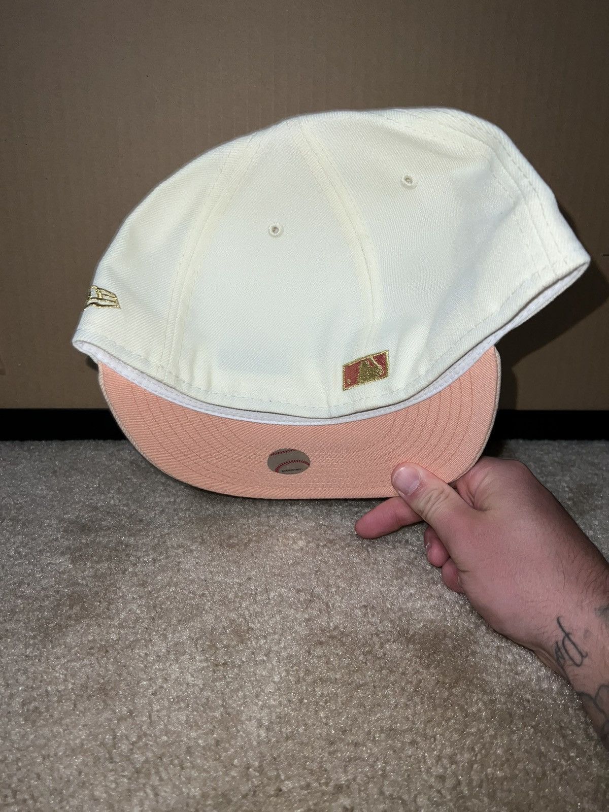 Hat Club × MLB × New Era New York Mets Hatclub RoseGold 7 3/8 Size ONE SIZE - 4 Thumbnail