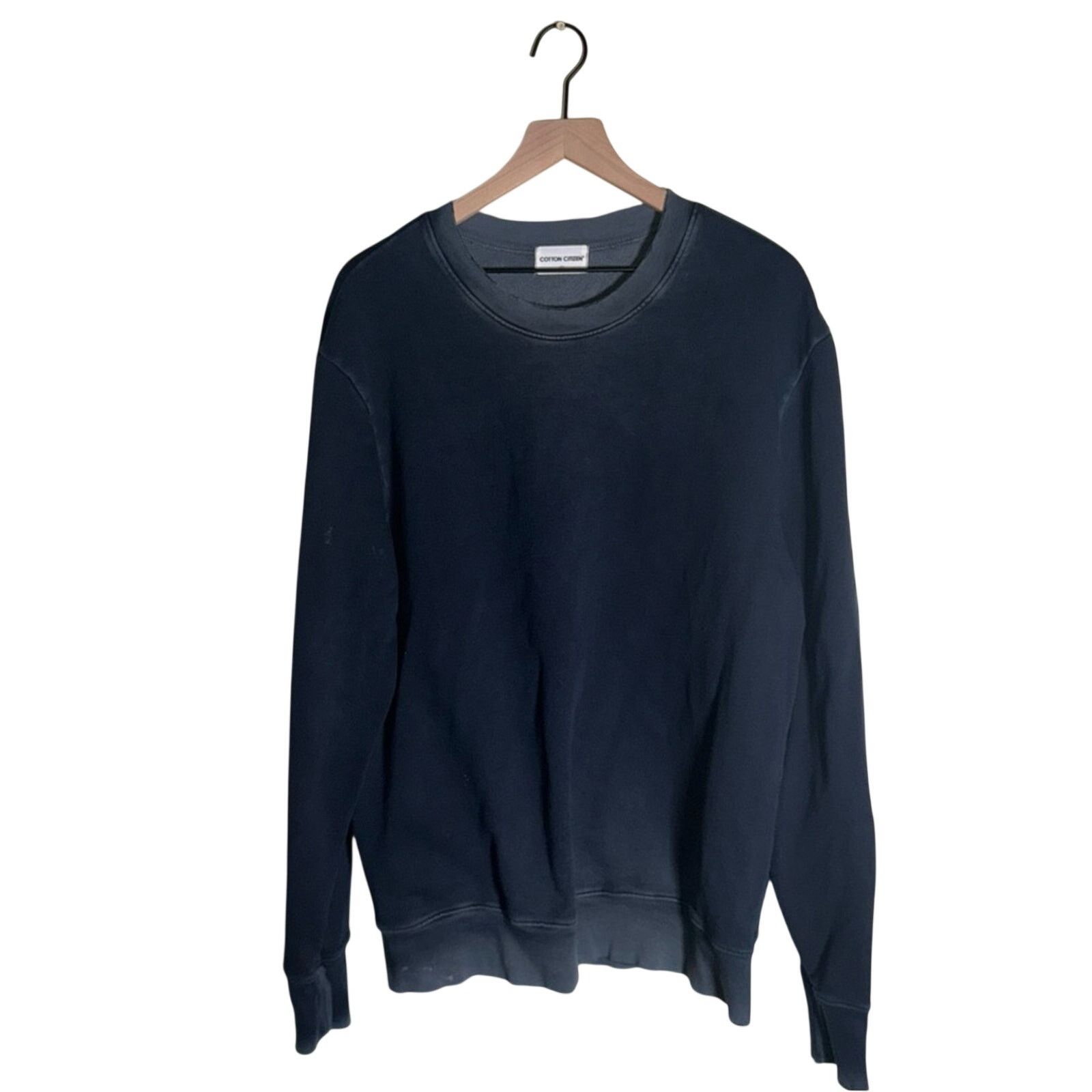 COTTONCITIZEN COTTON CITIZEN distressed oversized crewneck sweatshirt L Size US L / EU 52-54 / 3 - 1 Thumbnail