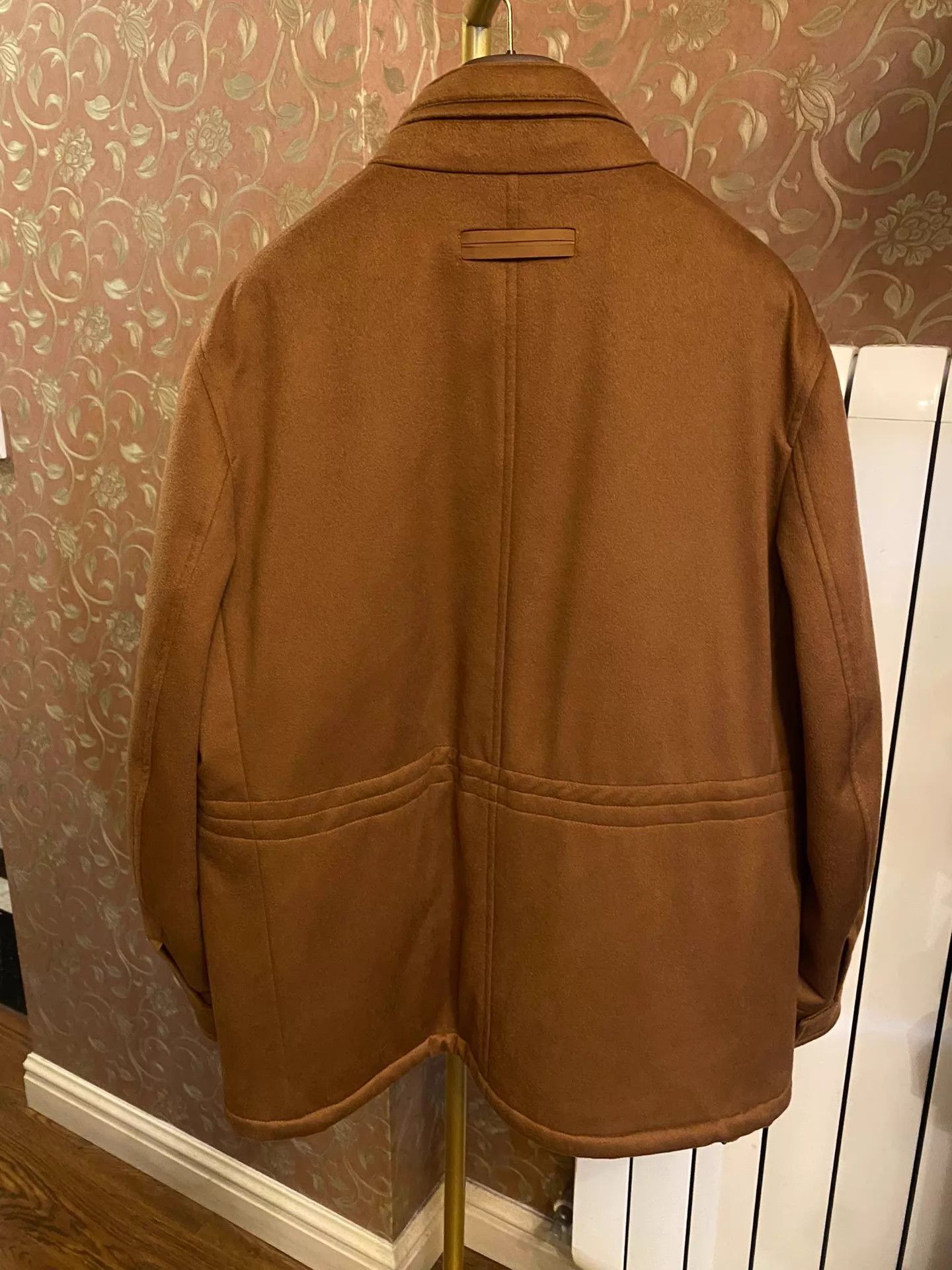 Ermenegildo Zegna ZEGNA OASI CASHMERE Waterproof Camel Jacket Size US L / EU 52-54 / 3 - 3 Thumbnail