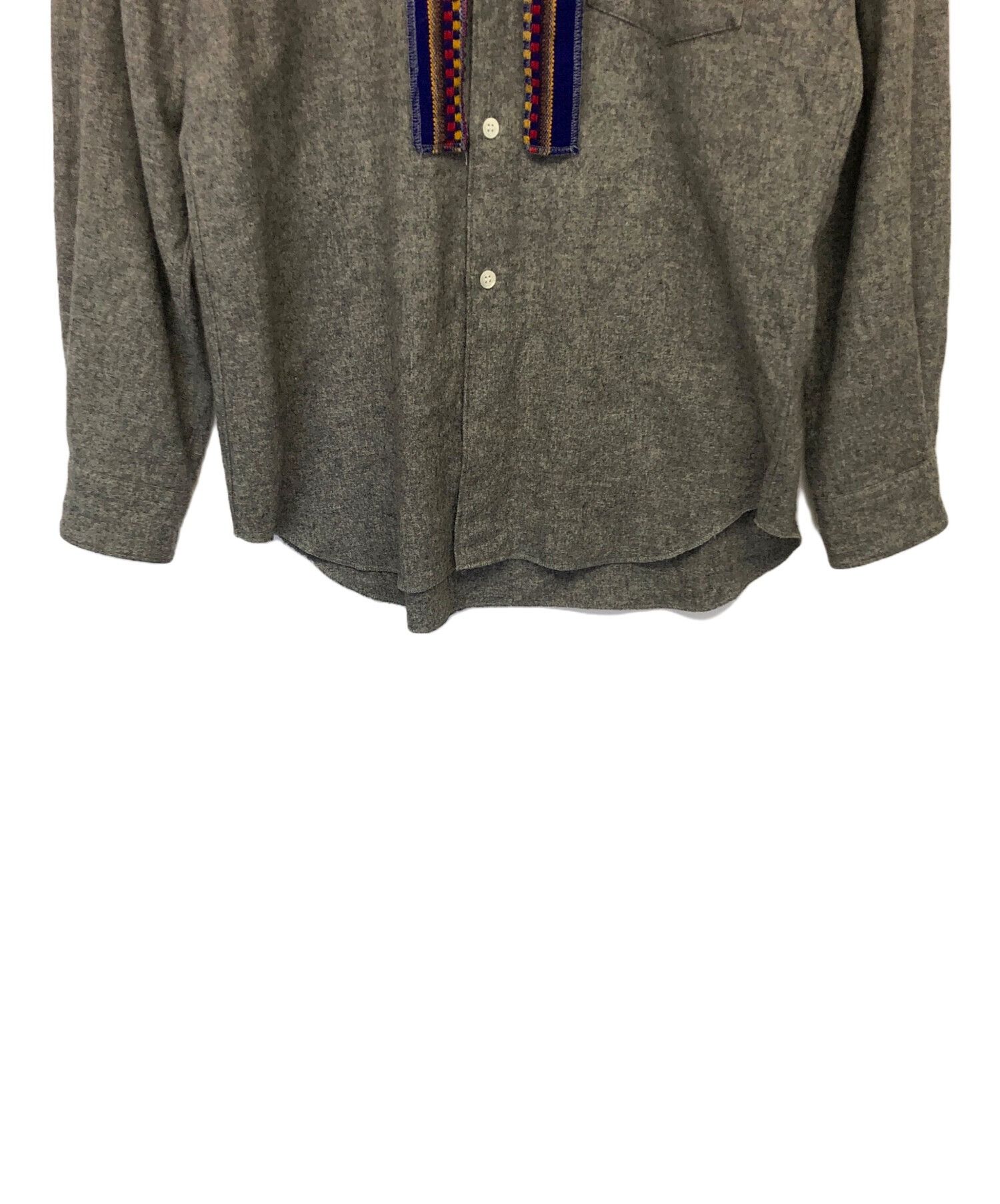 Comme des Garcons Homme Band Collar Shirt Size US S / EU 44-46 / 1 - 3 Thumbnail