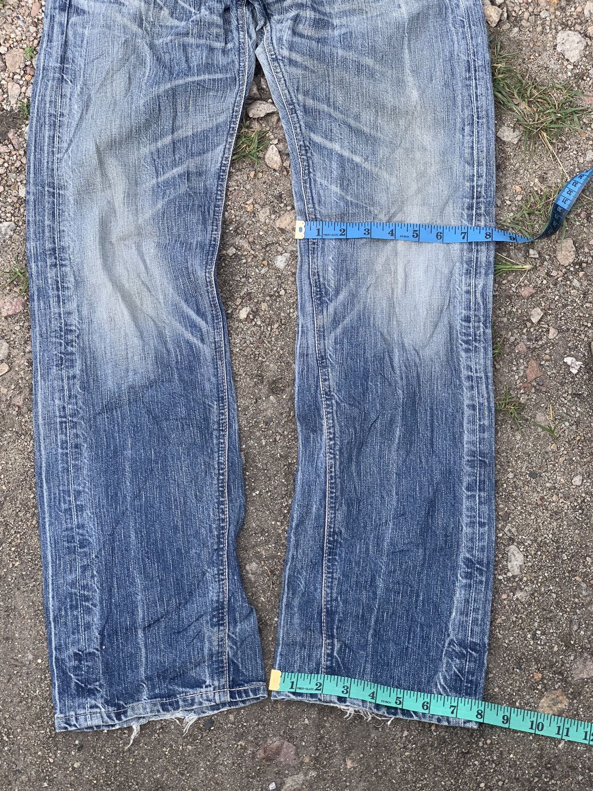 Edwin EDWIN 503 BLUE TRIP STYLE WASHED JEANS 90s Size US 32 / EU 48 - 4 Thumbnail
