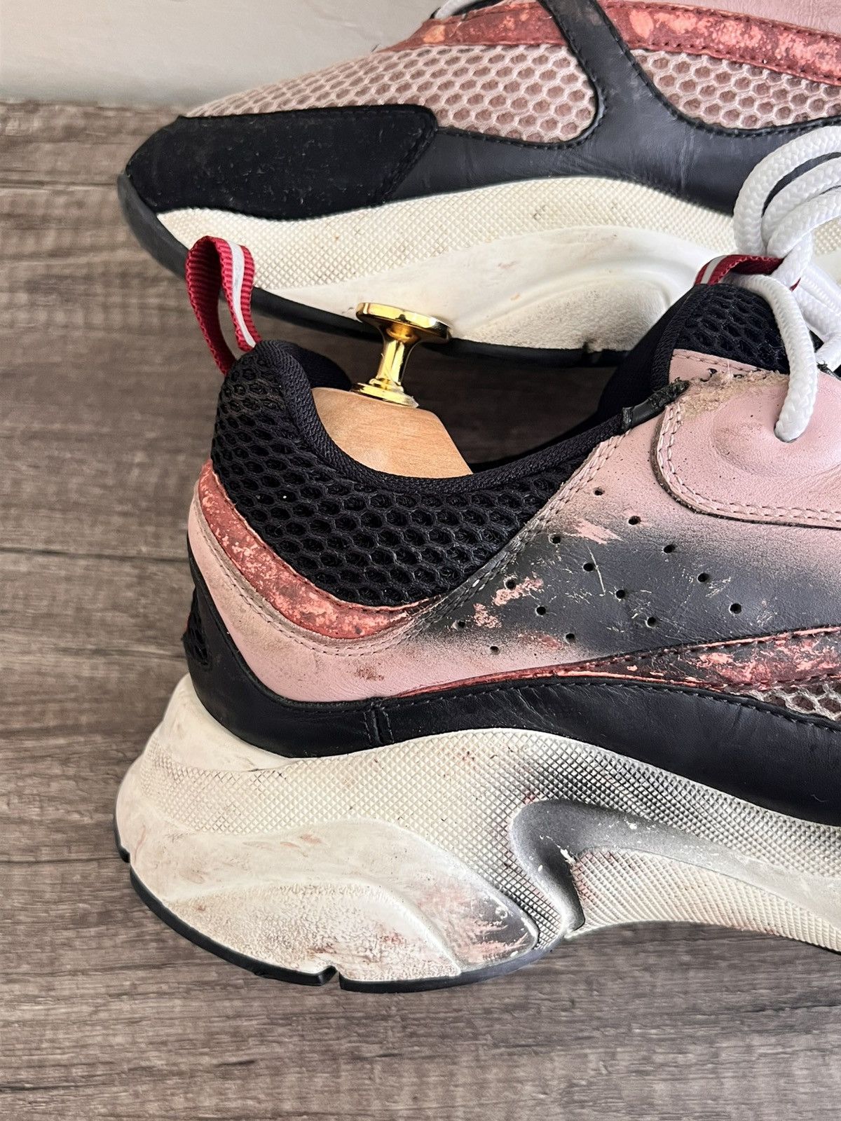 Dior B22 Pink/Black Size US 11 / EU 44 - 9 Thumbnail